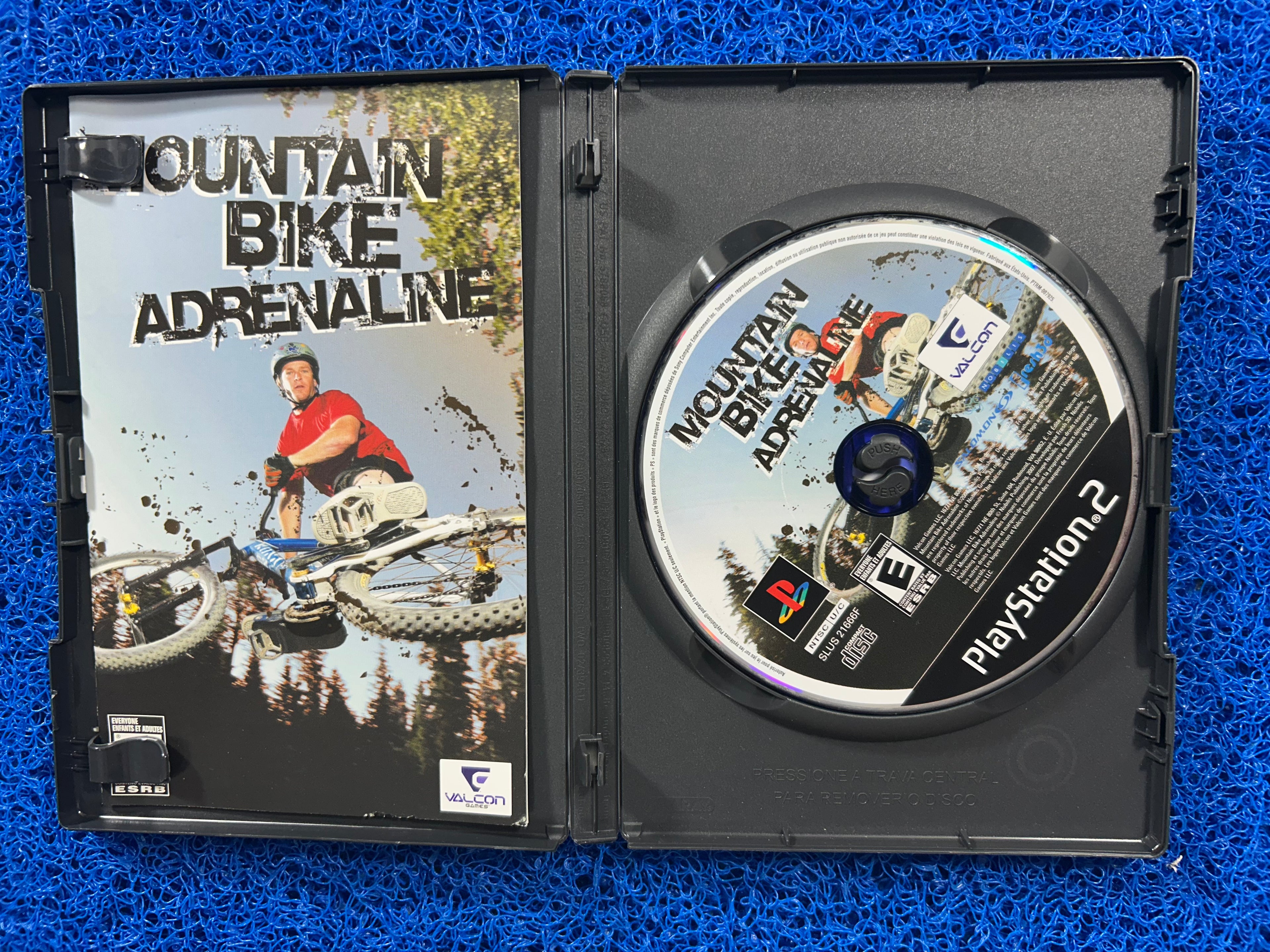 PS2 Mountain bike adrenaline (A)