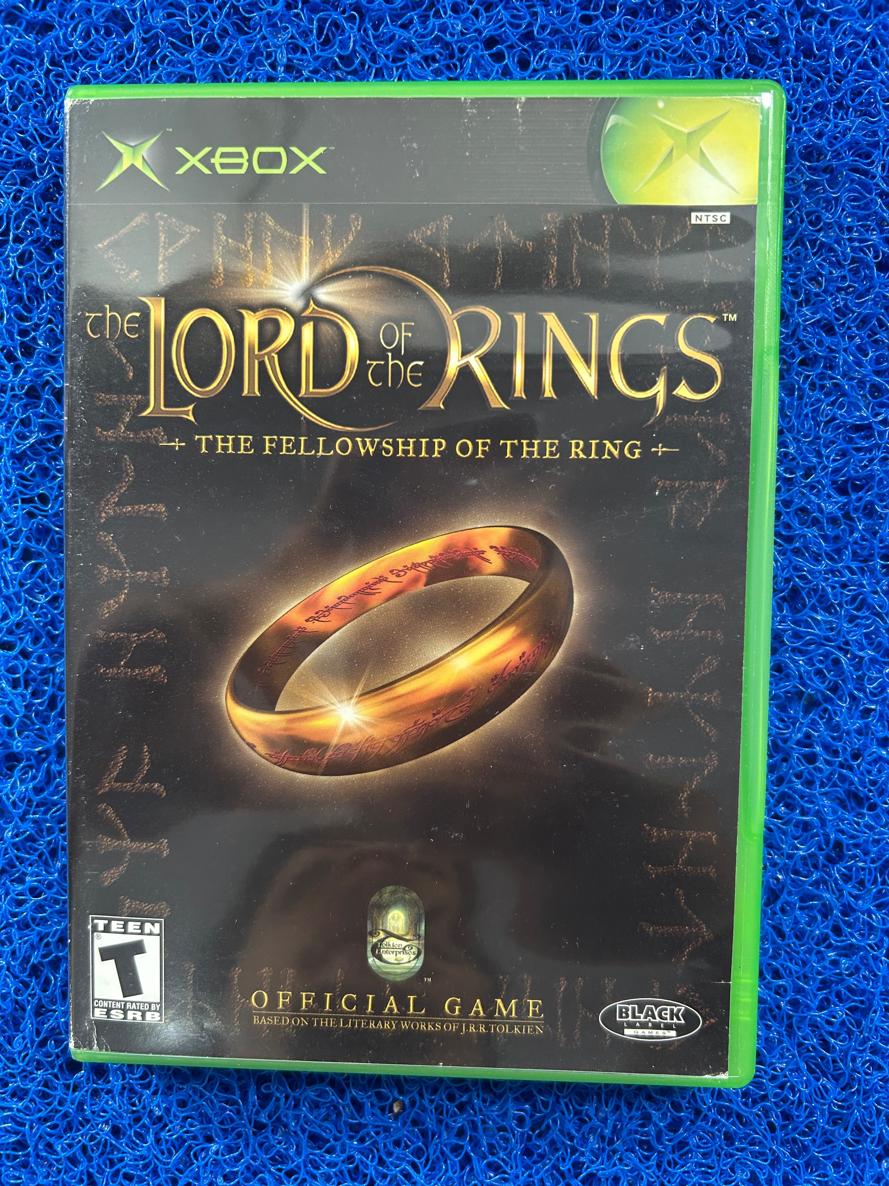 XBOX Lord of the rings the fellowship of the king (A)