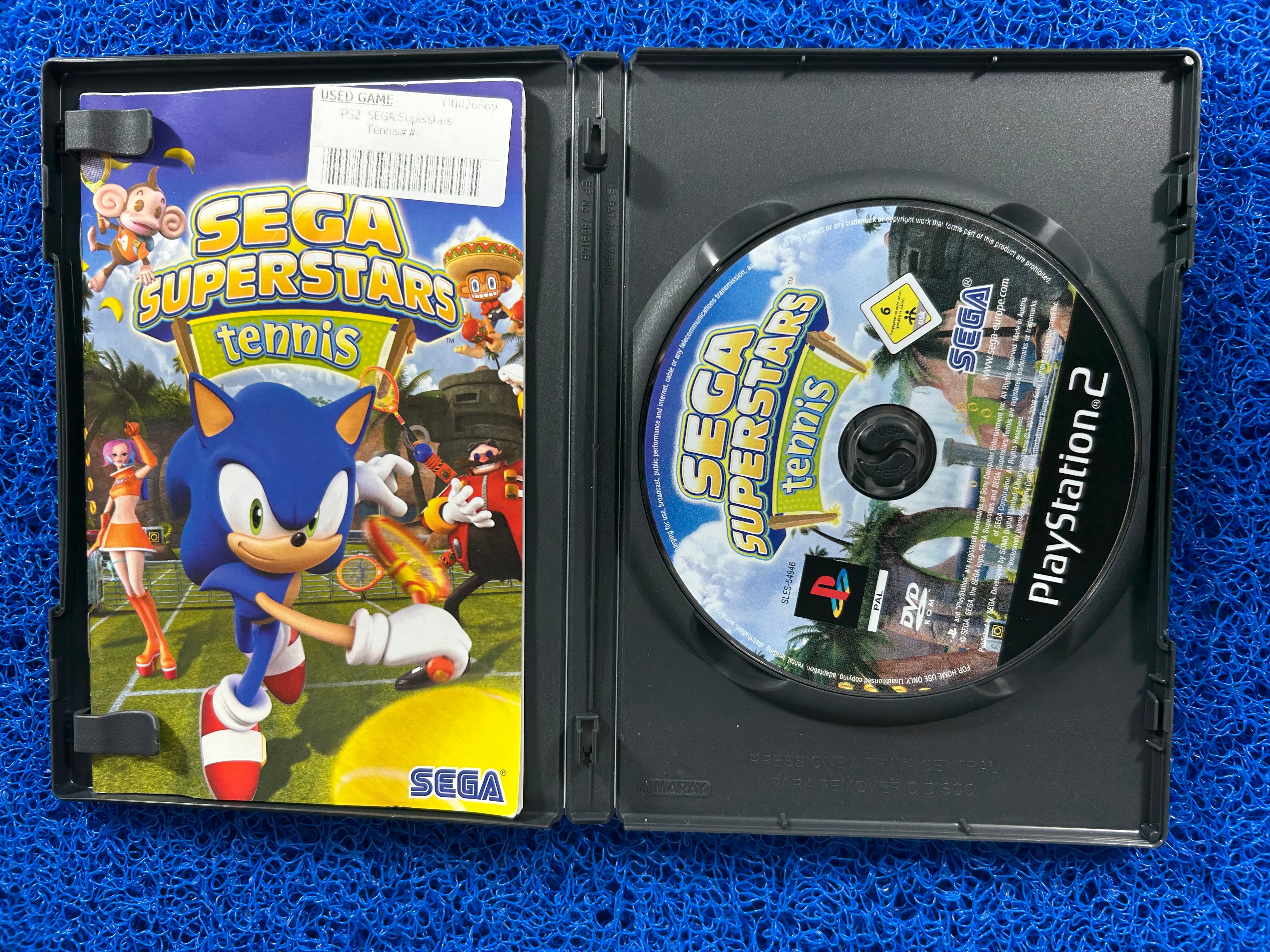 PS2 Sega superstars tennis (E)