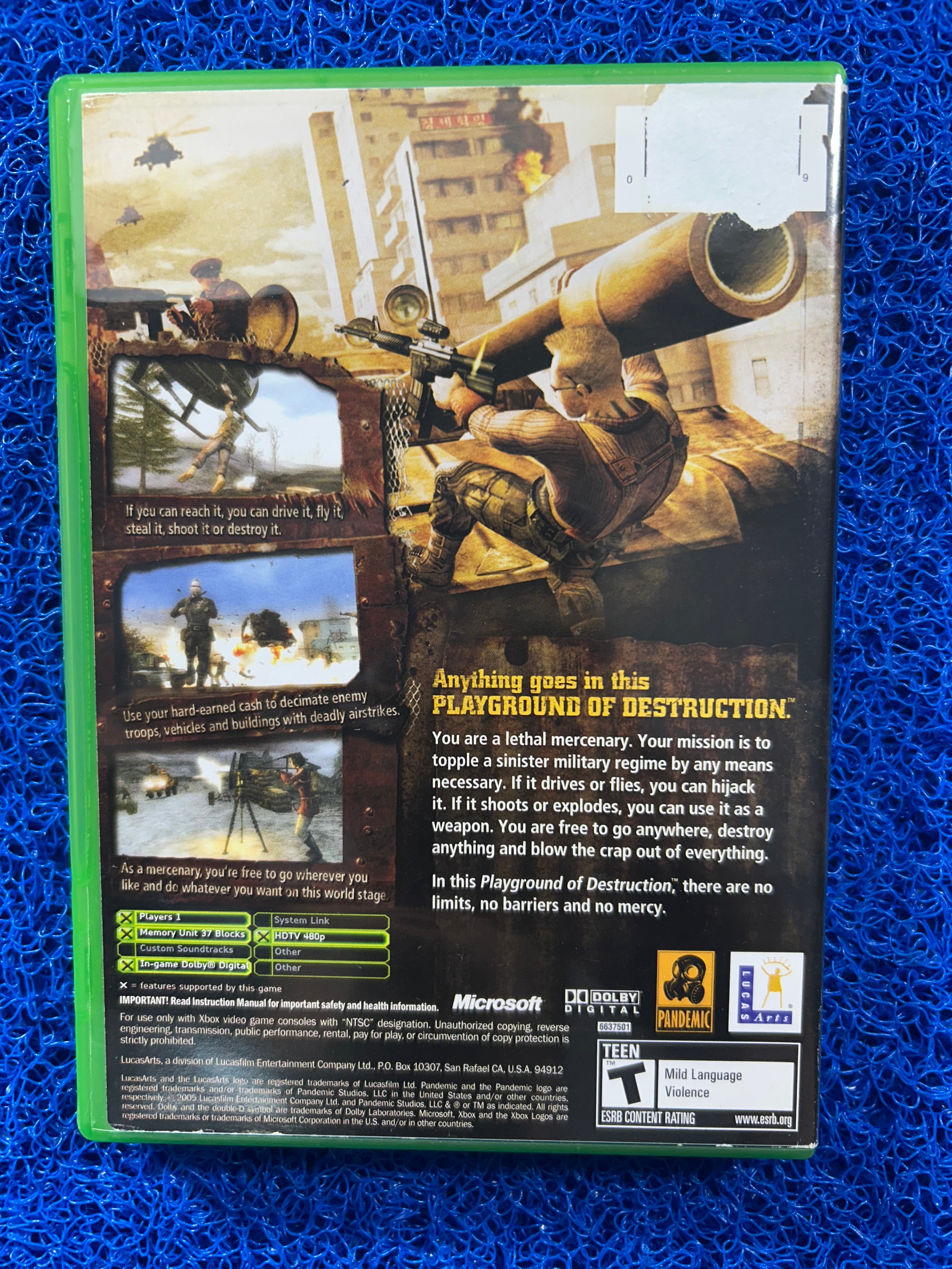 XBOX Mercenaries (A)