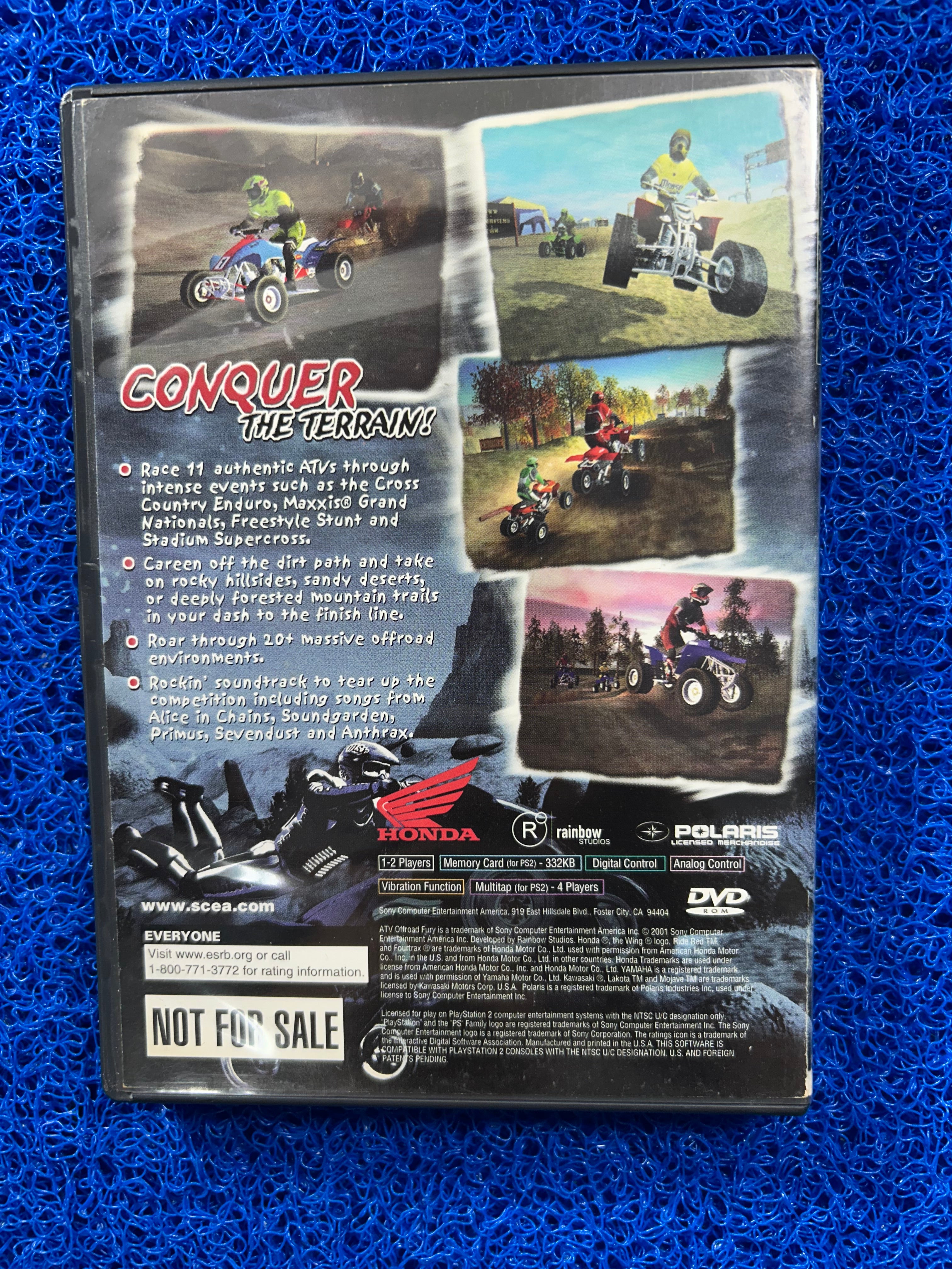 PS2 ATV offroad fury (A)