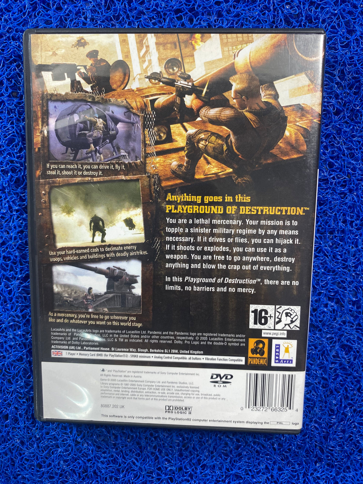 PS2# Mercenaries (E)