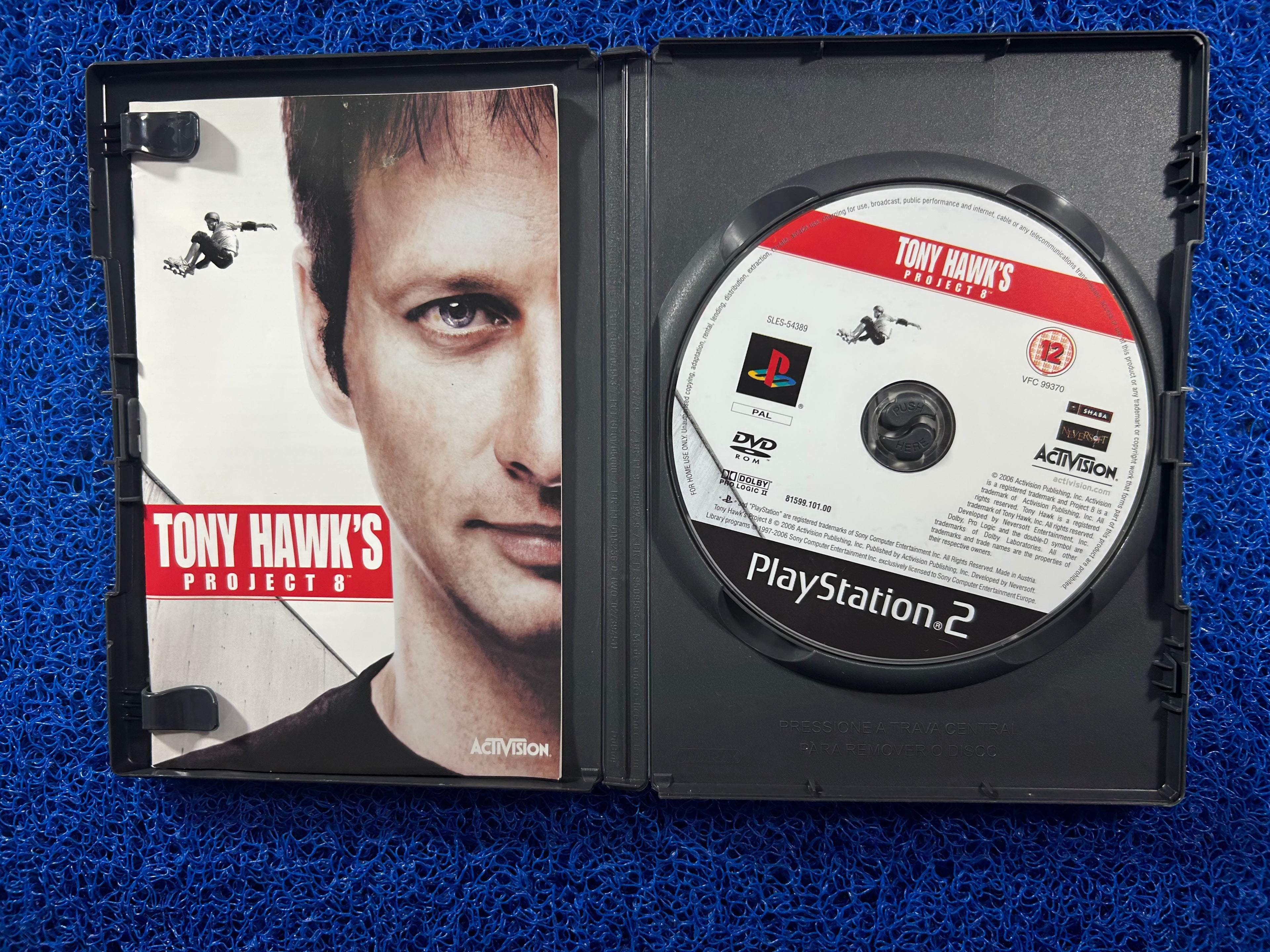 PS2 Tony hawk Project 8 (E)