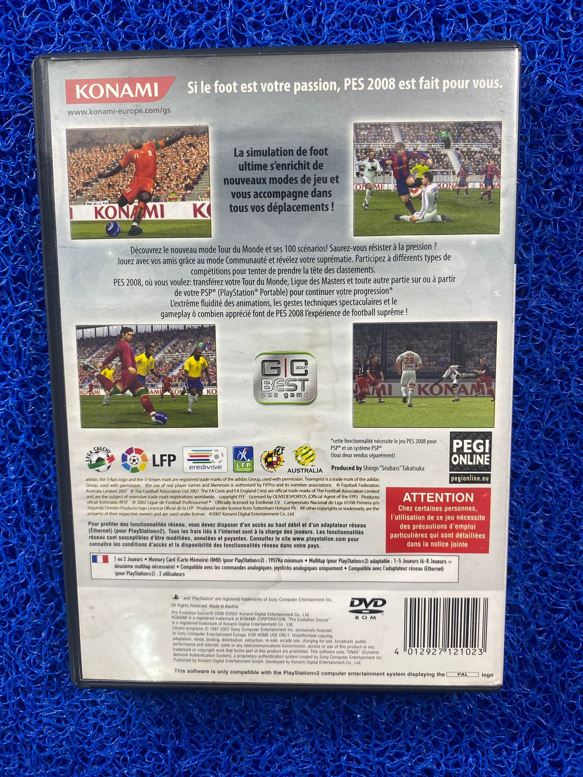 PS2# PES 2008 (E)