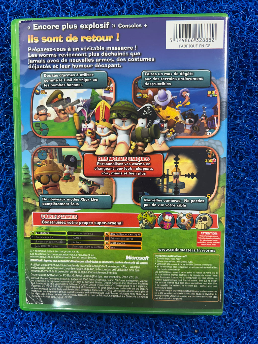 XBOX Worms 4 (E)