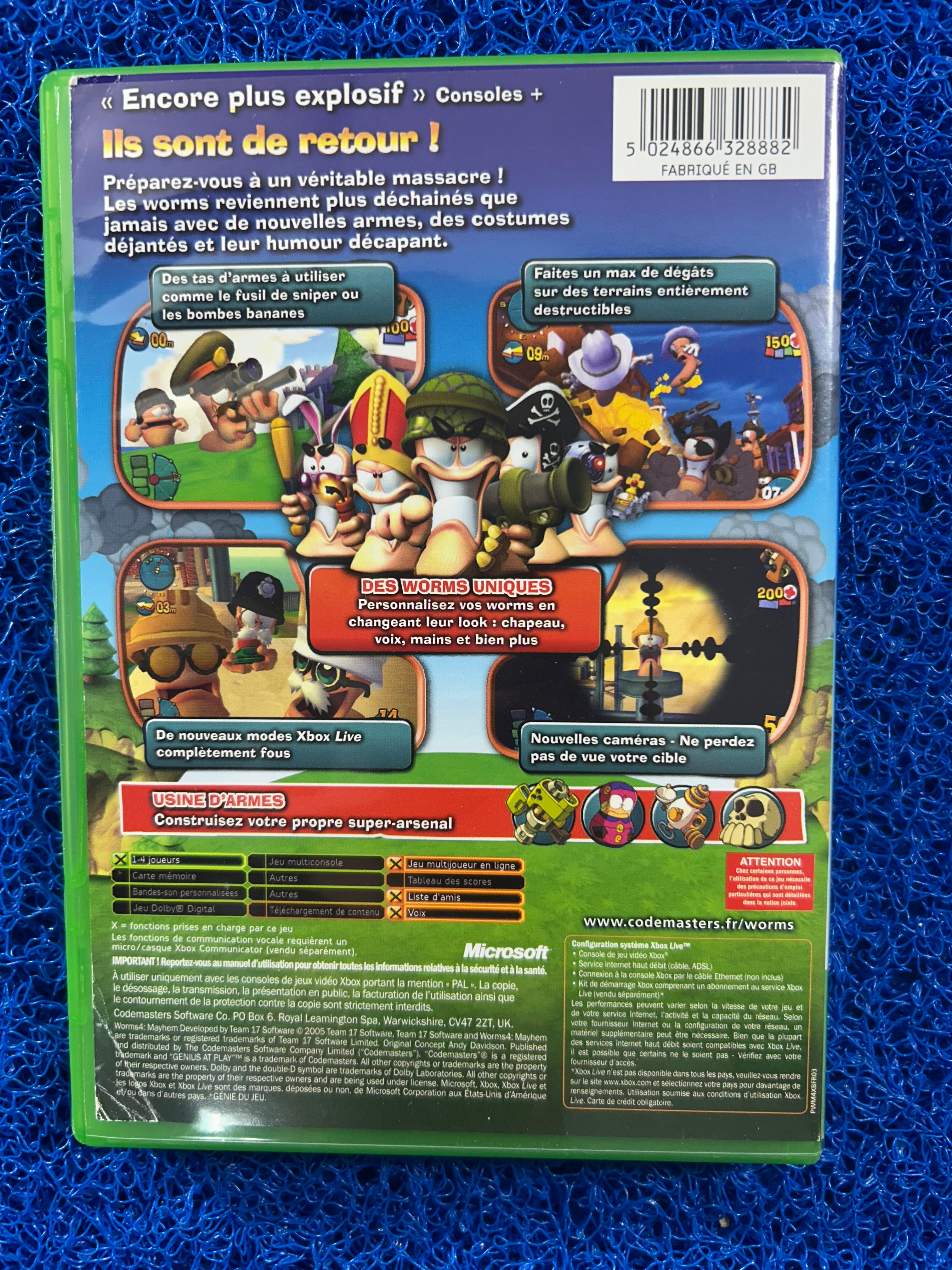 XBOX Worms 4 (E)