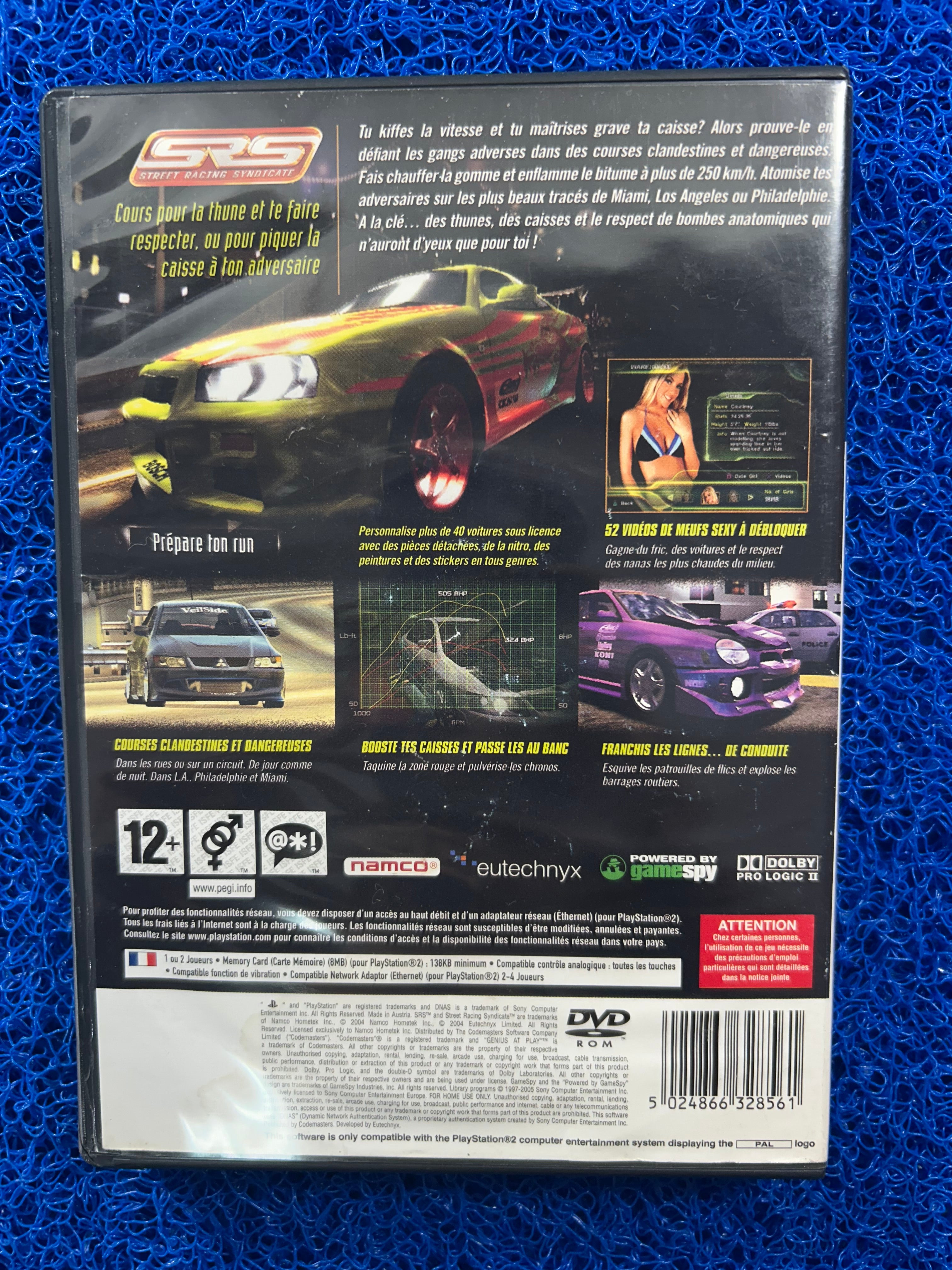 PS2 Street racing syndicate (E)