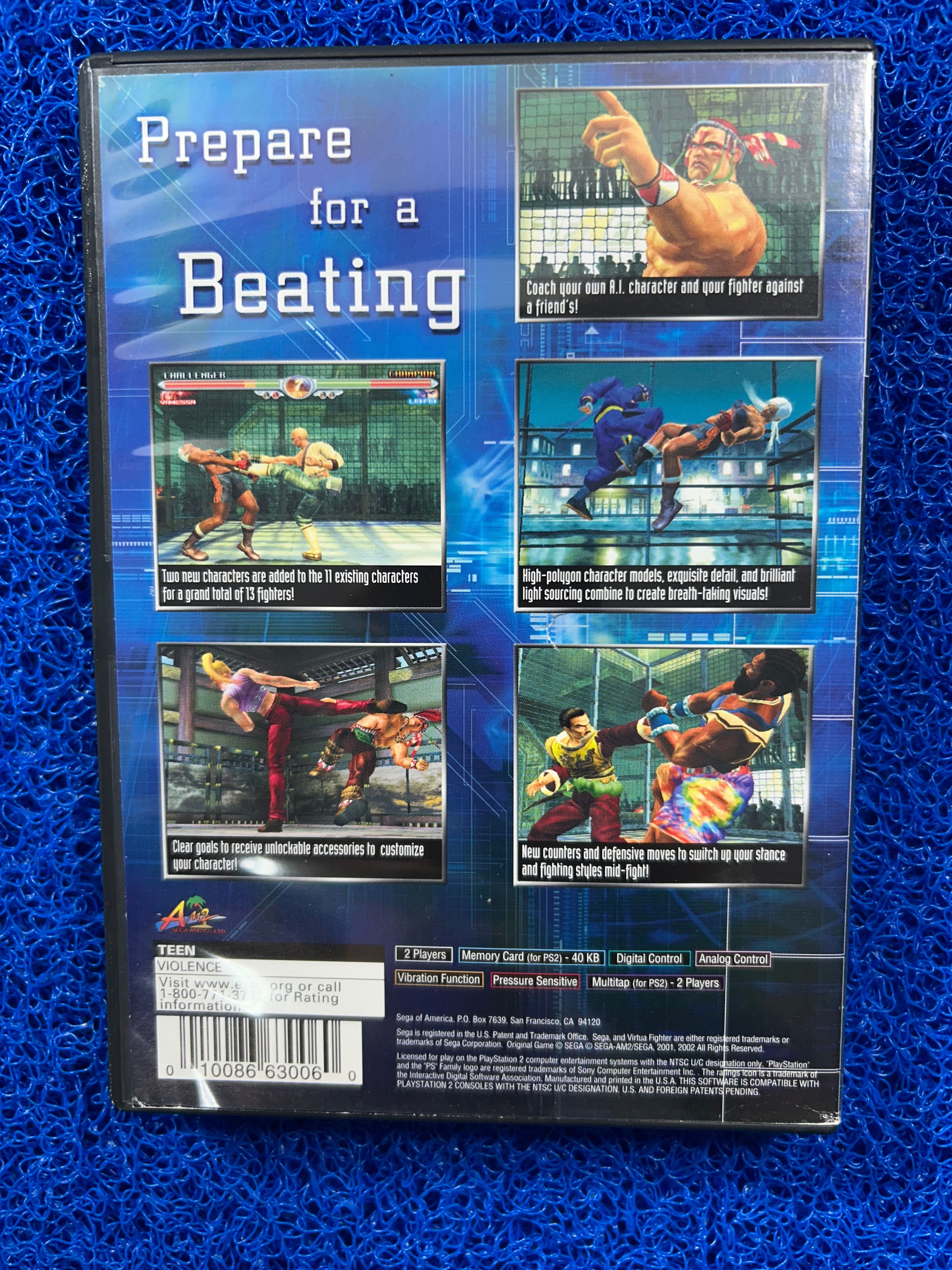 PS2 Virtua fighter 4 (A)