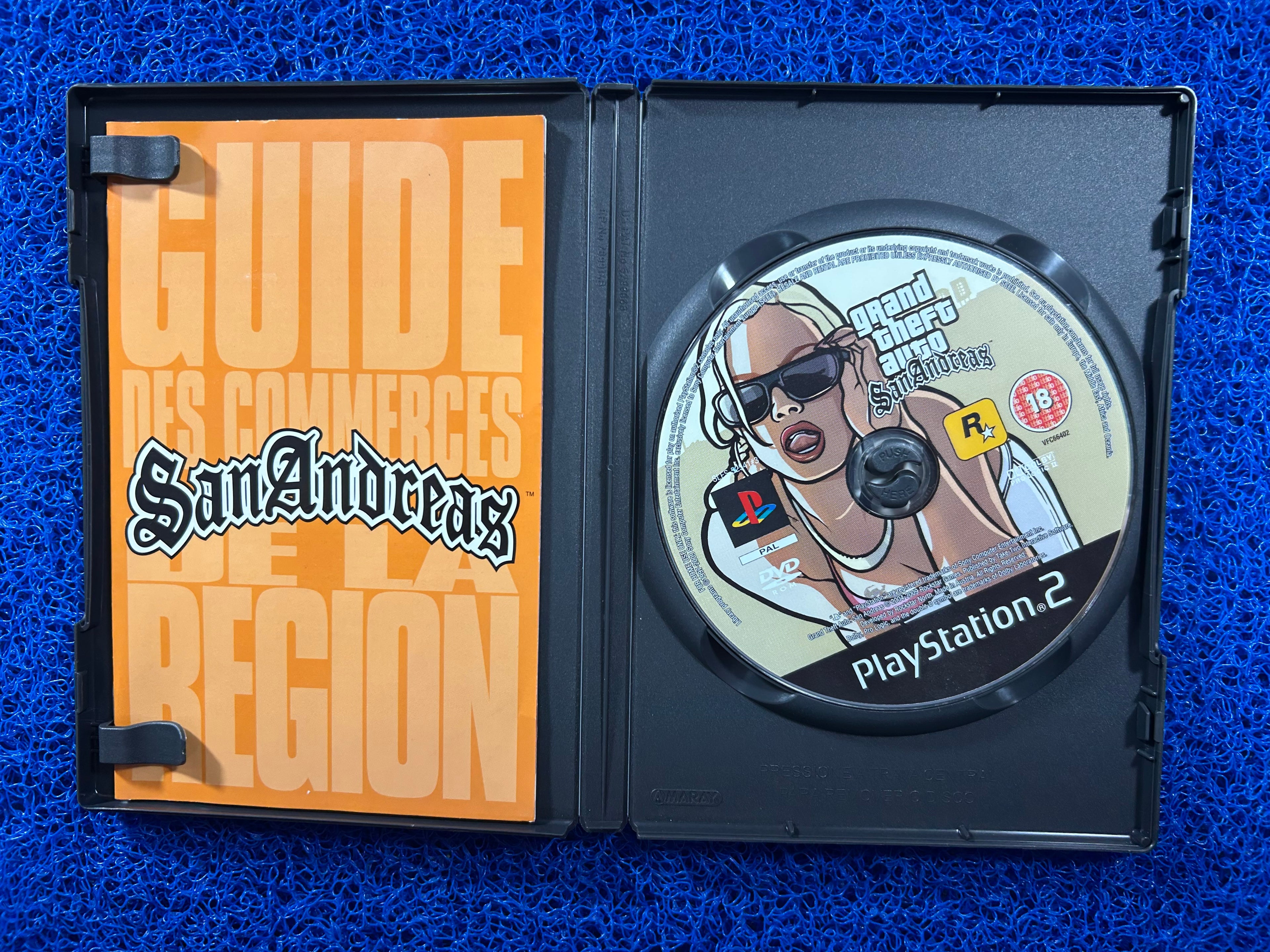 PS2 GTA San andreas (E)