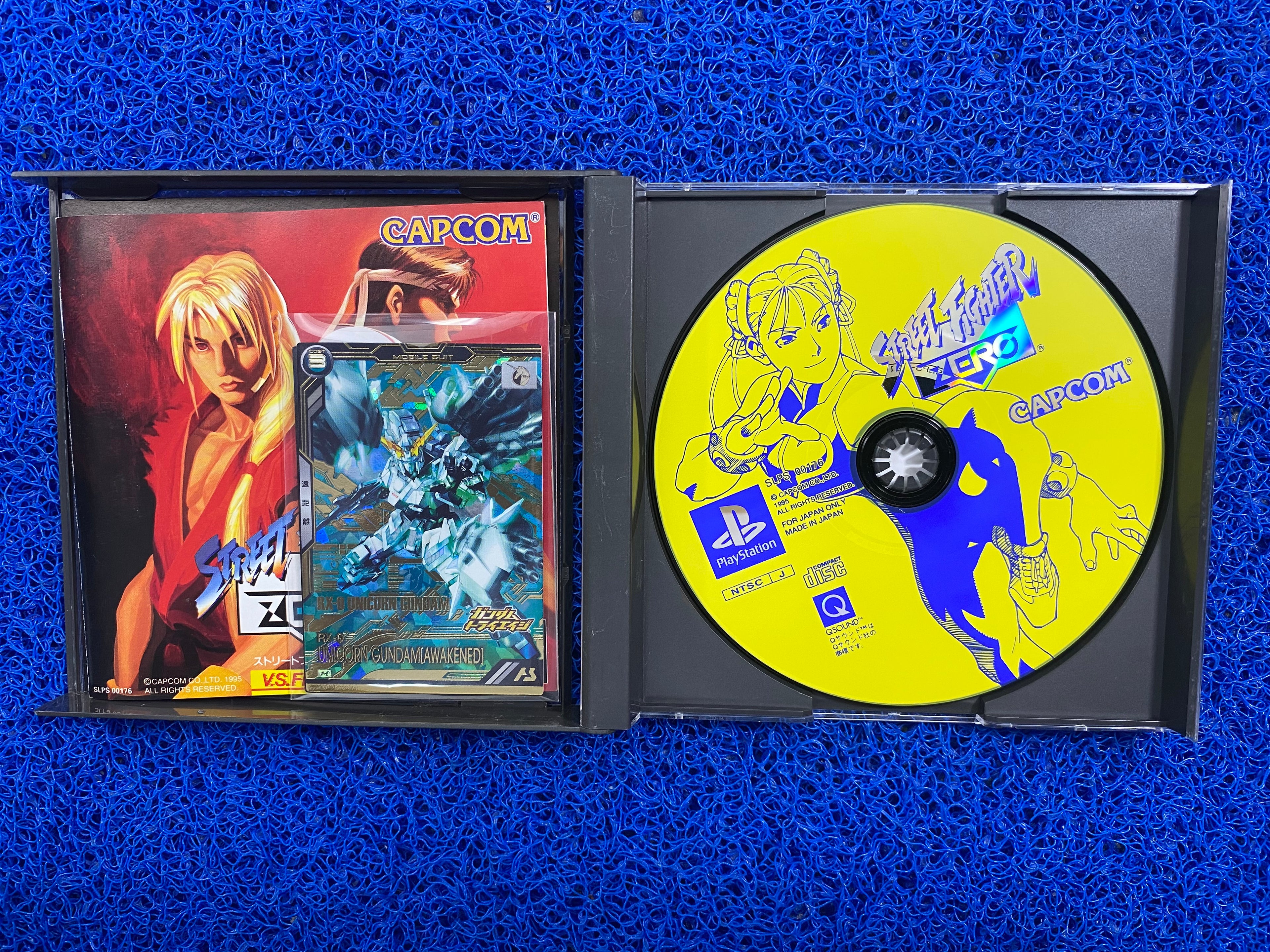 PS1# Street fighter zero (J)