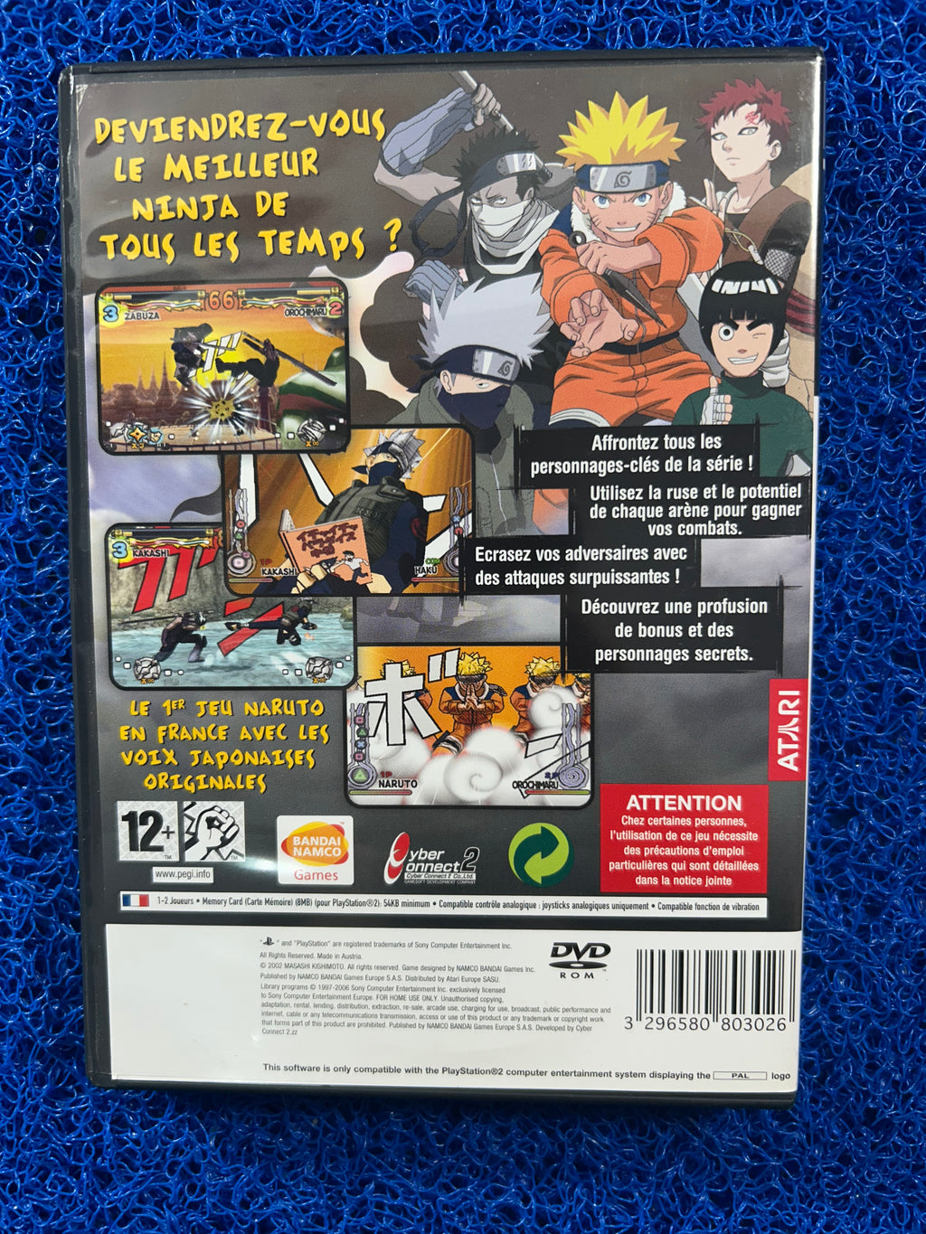 PS2 Naruto ultimate ninja (E)