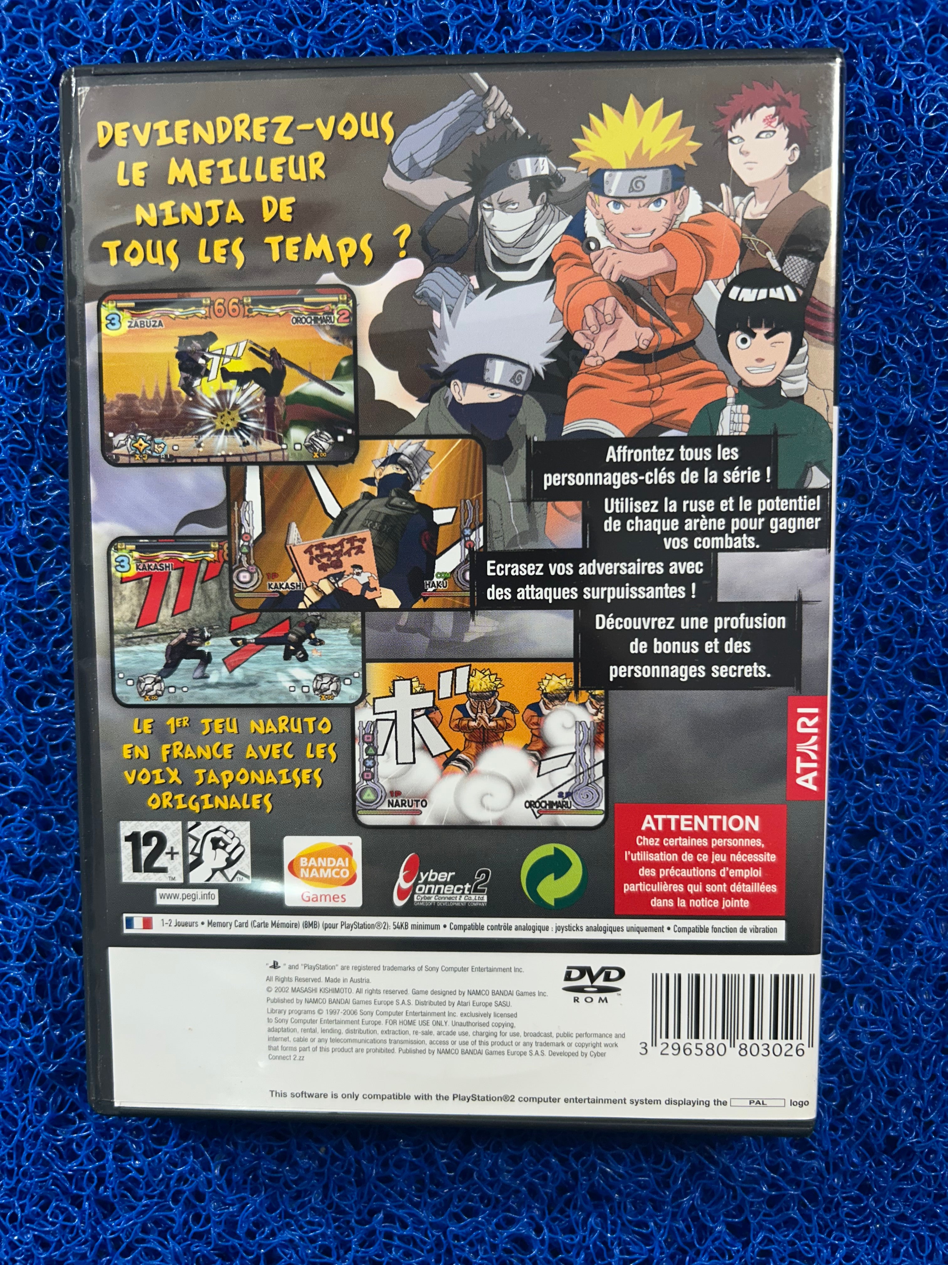PS2 Naruto ultimate ninja (E)