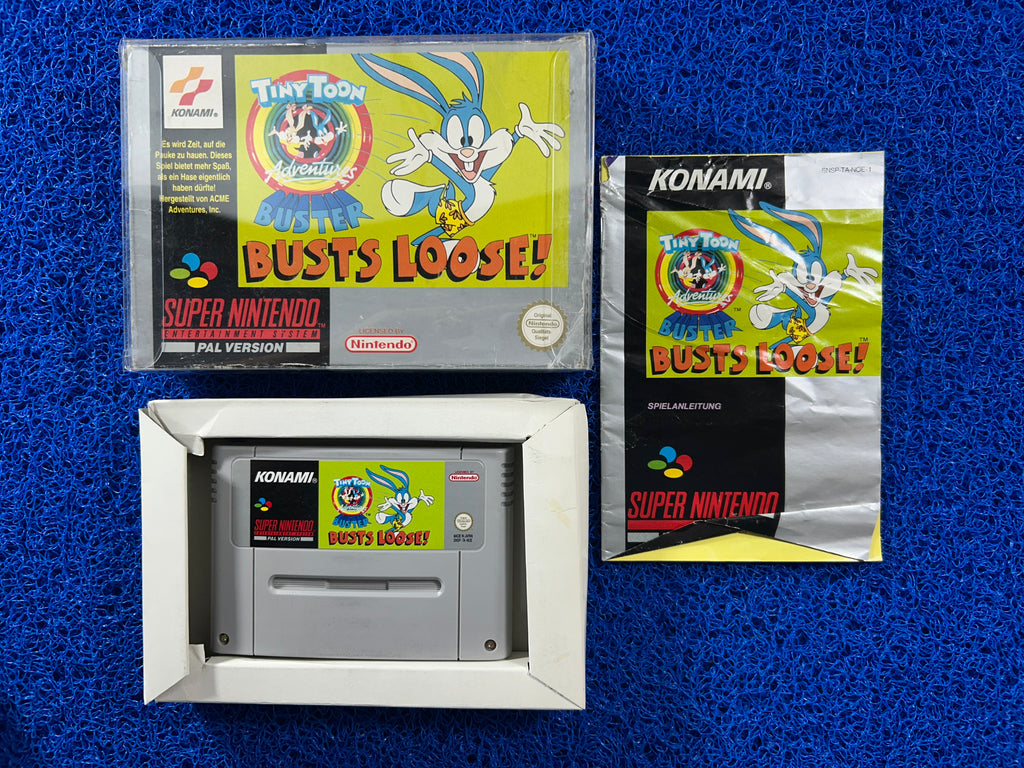 BOX SNES Tiny toon buster busts loose (E)