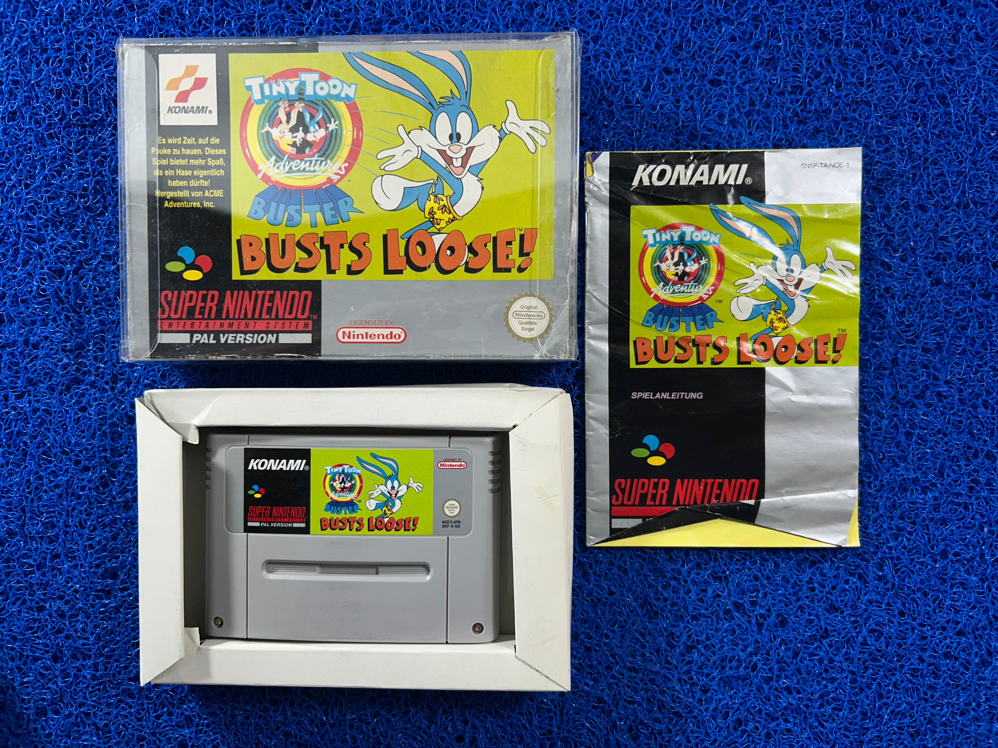 BOX SNES Tiny toon buster busts loose (E)