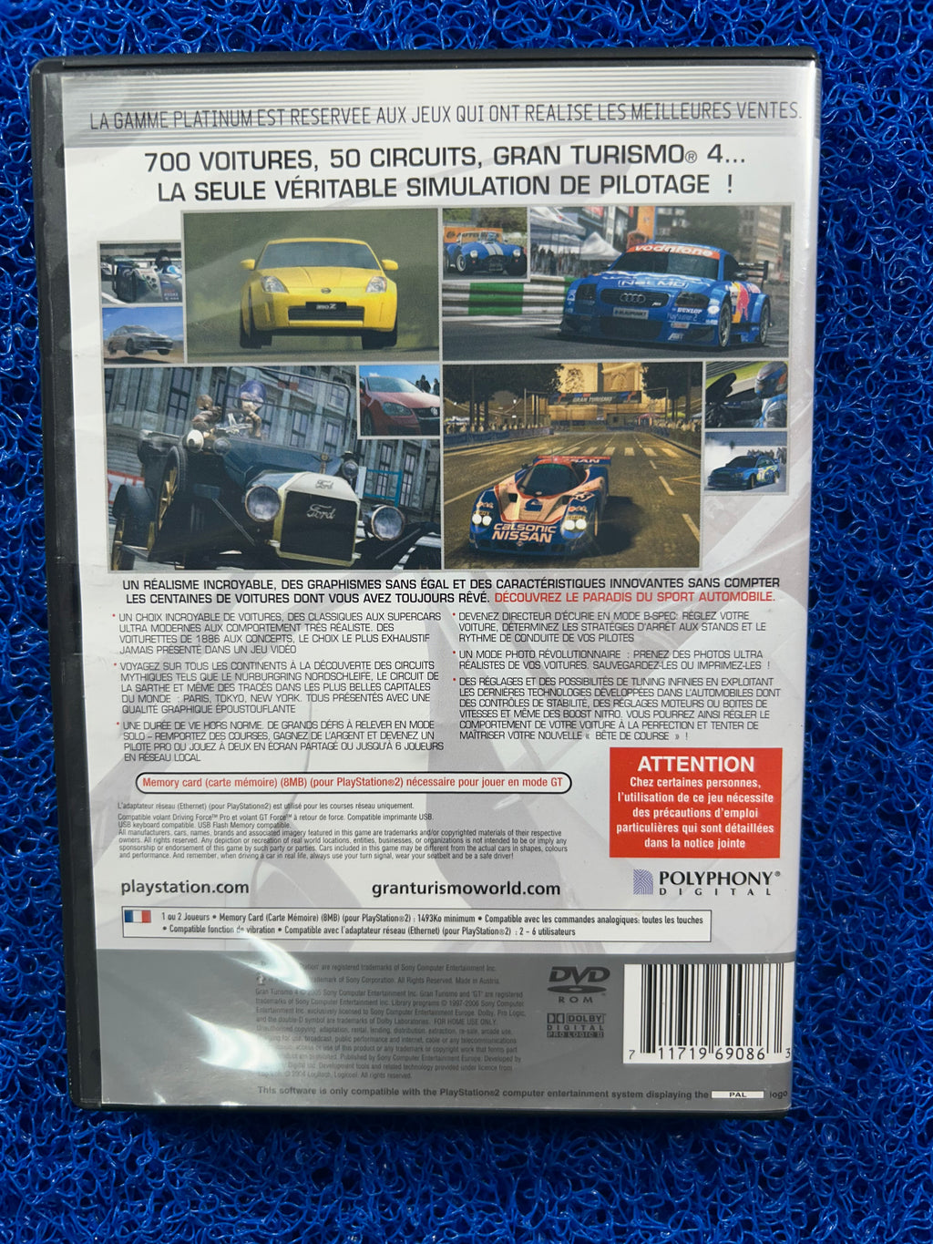 PS2 Gran turismo 4 (E)