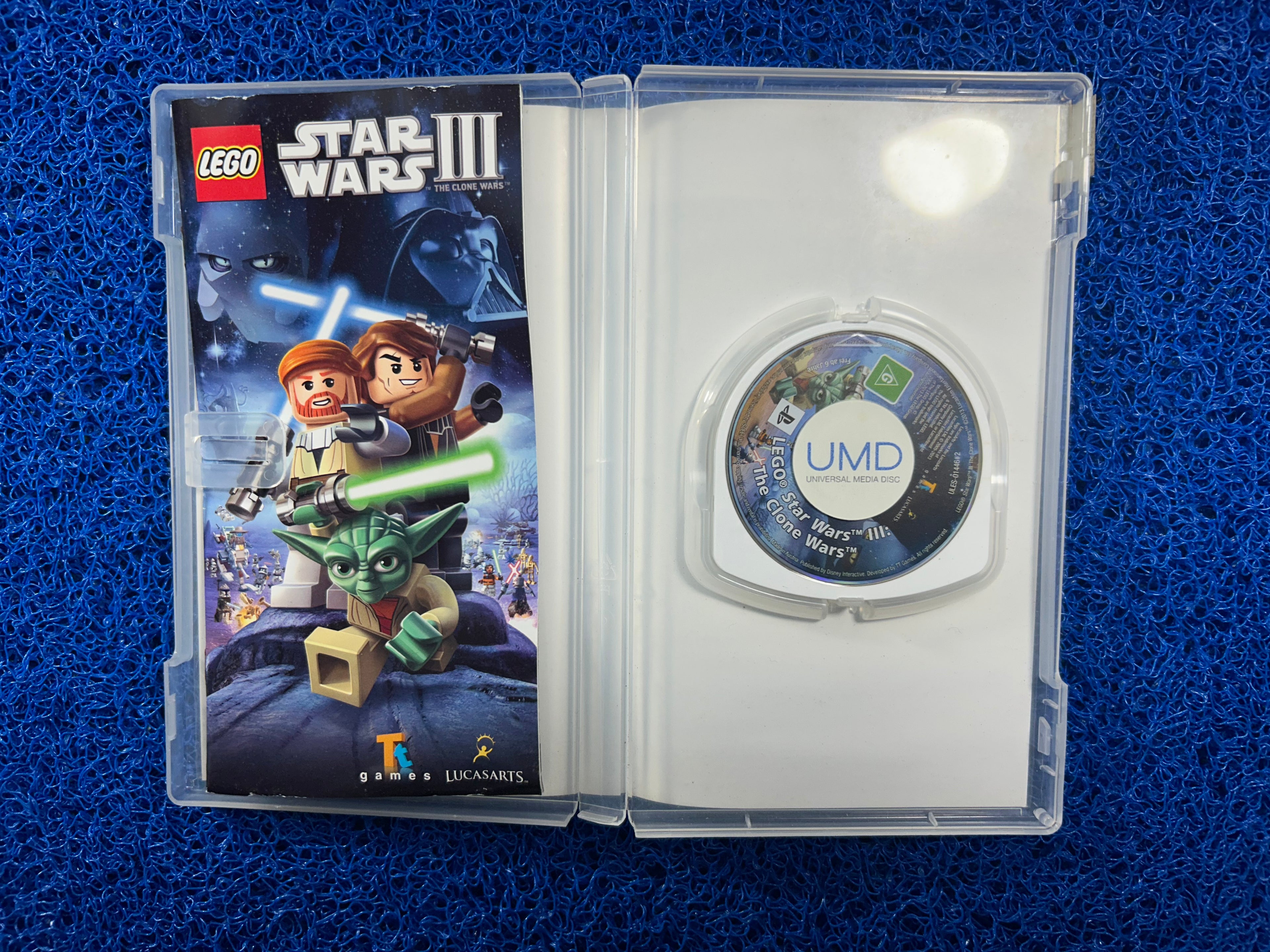 PSP# Lego star wars III (E)