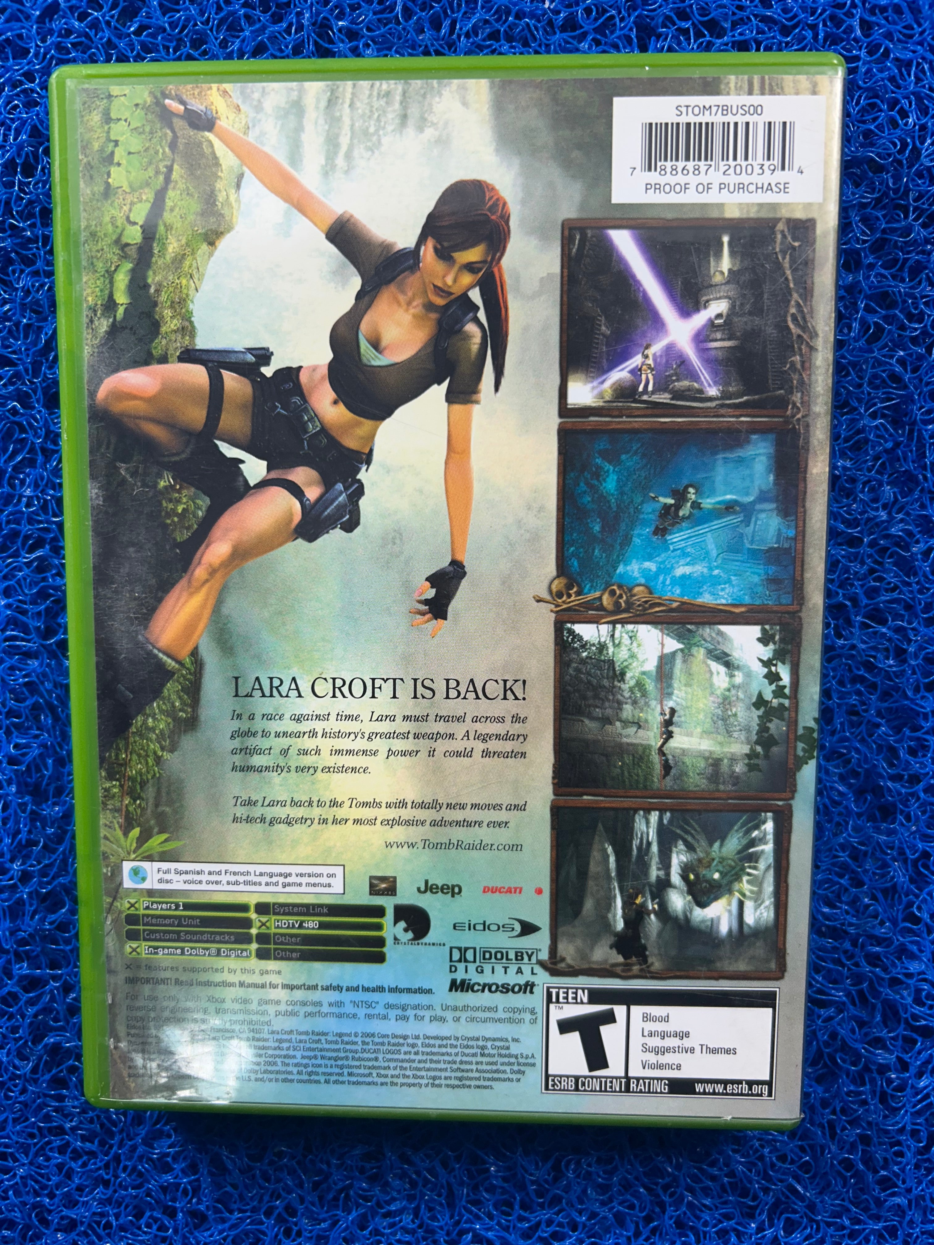 XBOX Tomb raider Legend (A)