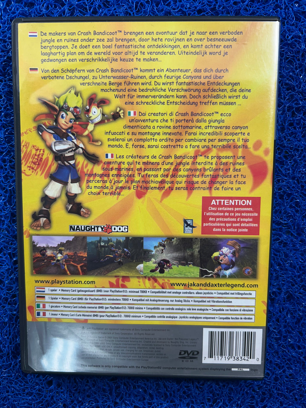 PS2 JAK and daxter (E)