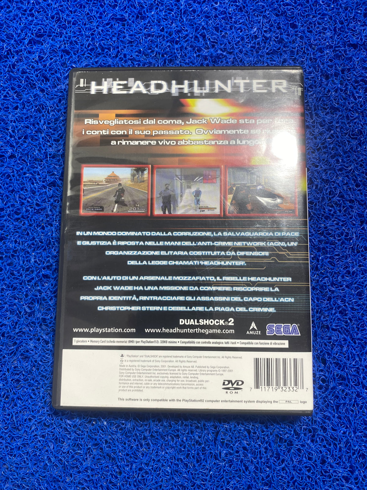 PS2# Headhunter (E)