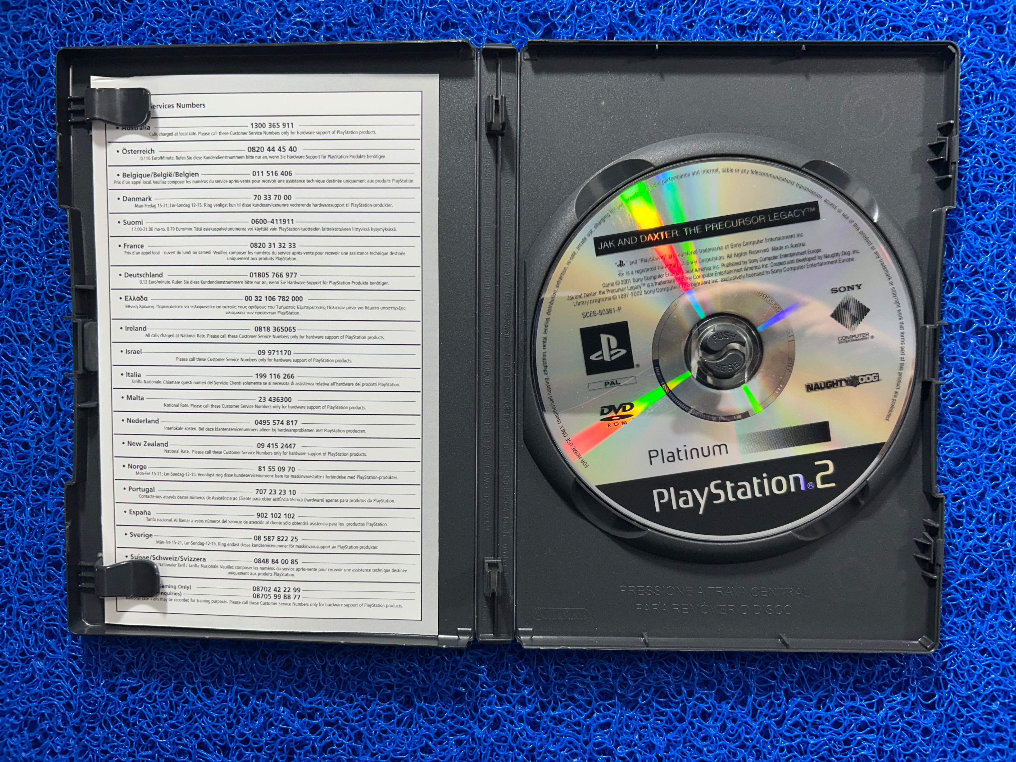 PS2 Jak and daxter (E)