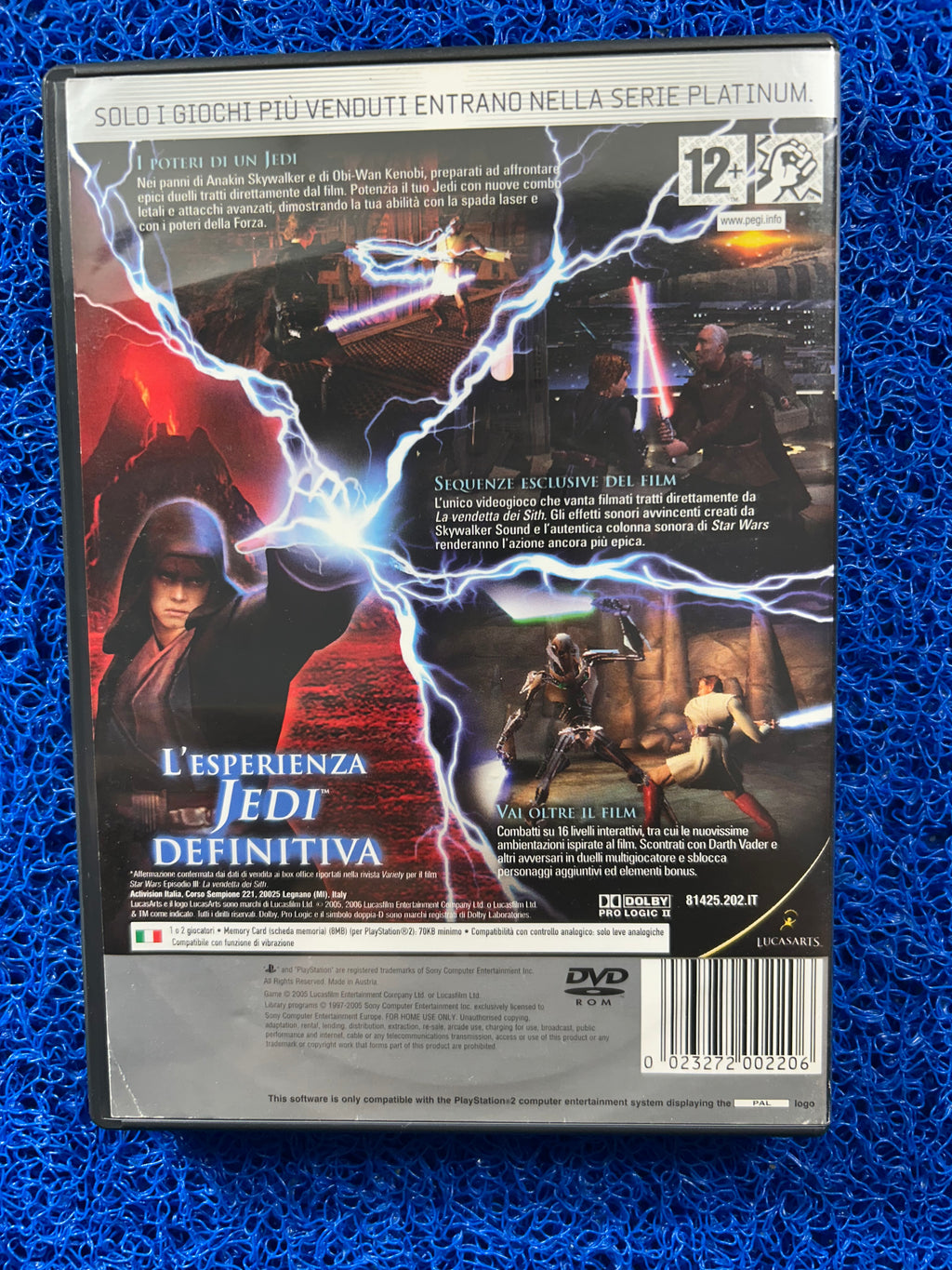 PS2 Star wars episode III the revenge of the sith (E)
