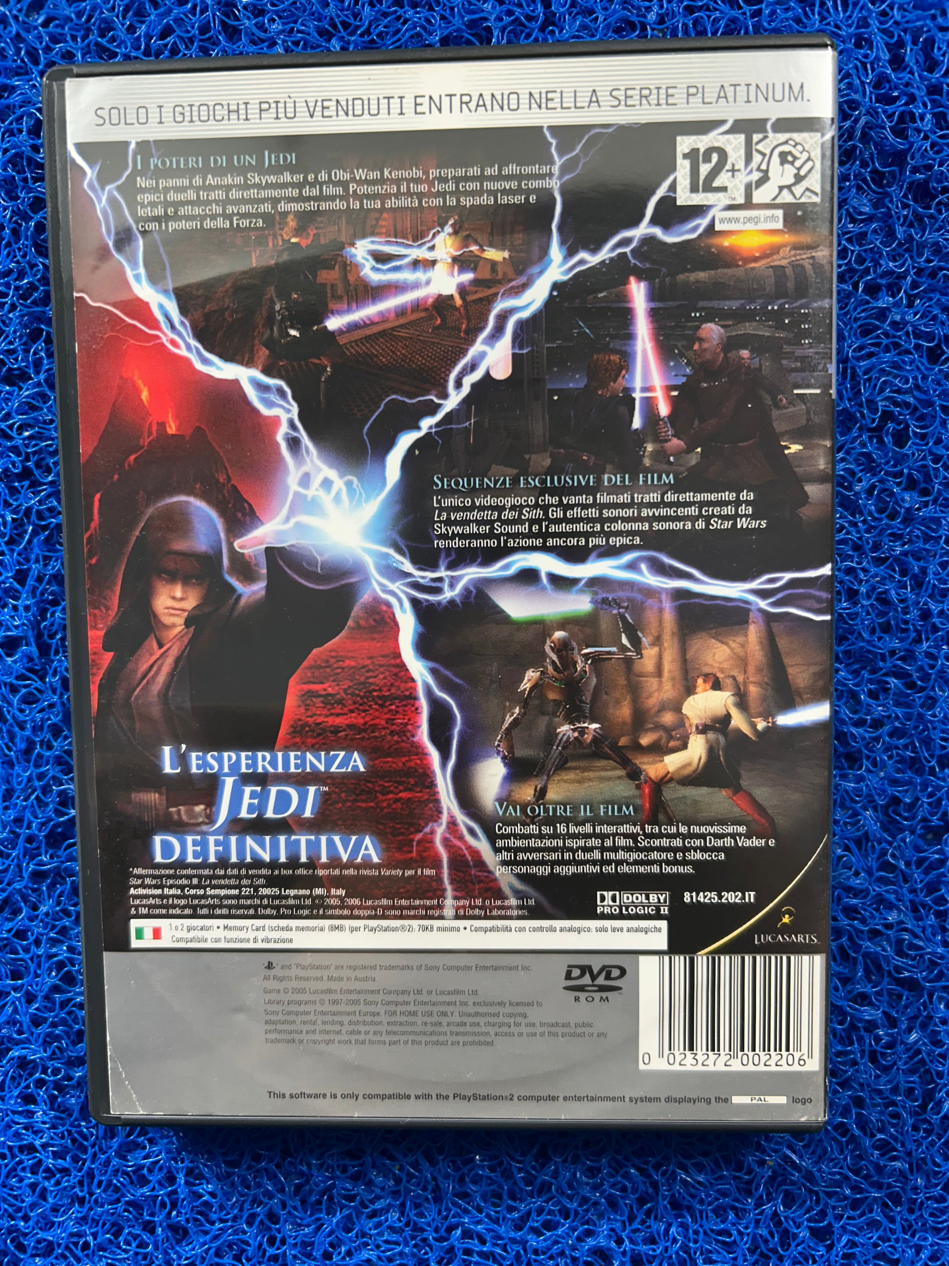 PS2 Star wars episode III the revenge of the sith (E)