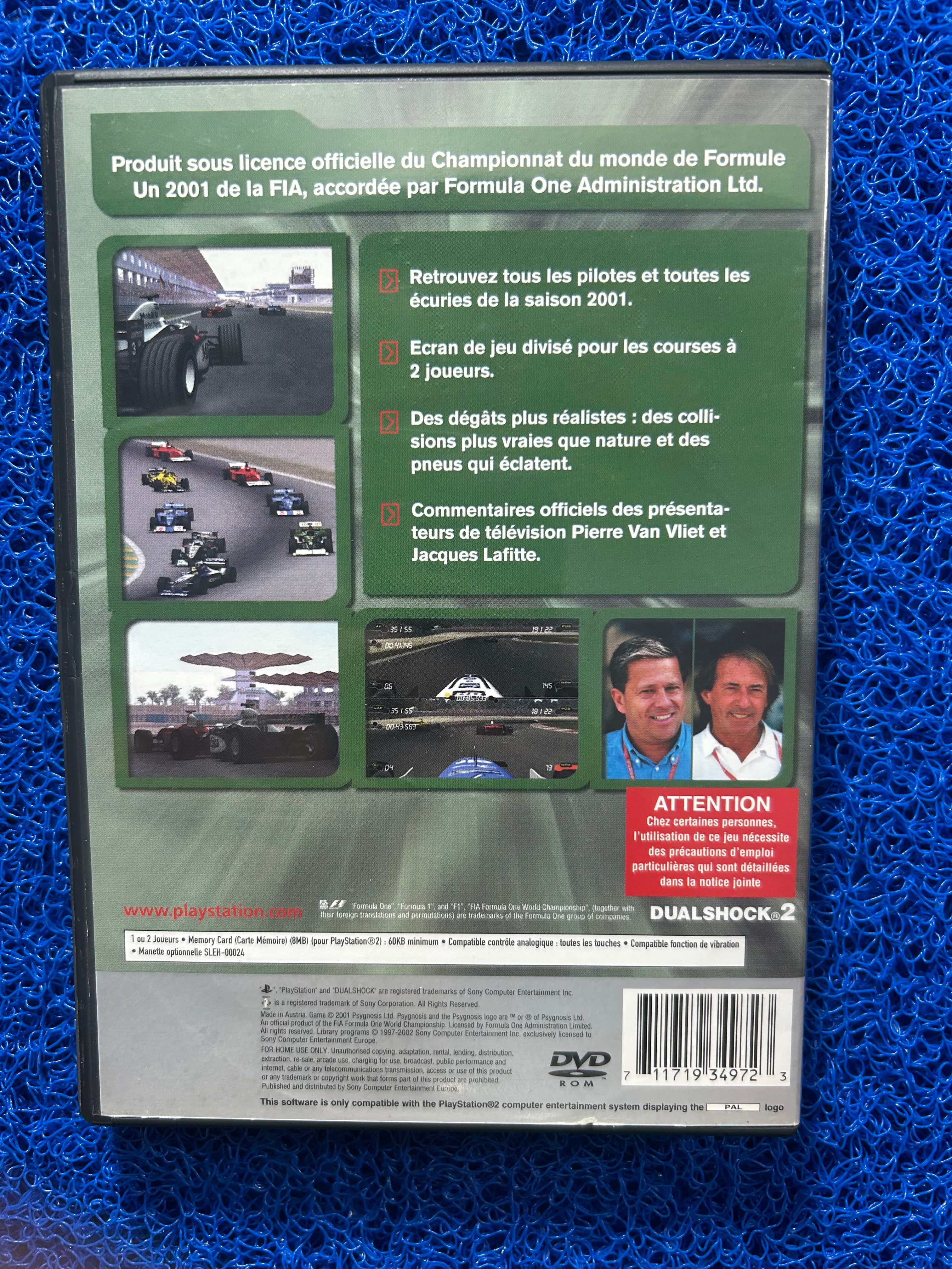 PS2 Fórmula one 2001 (E)