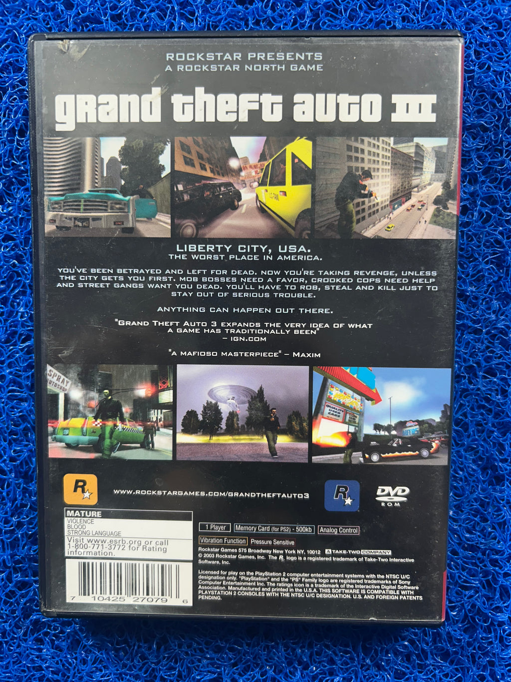 PS2 GTA III (A)