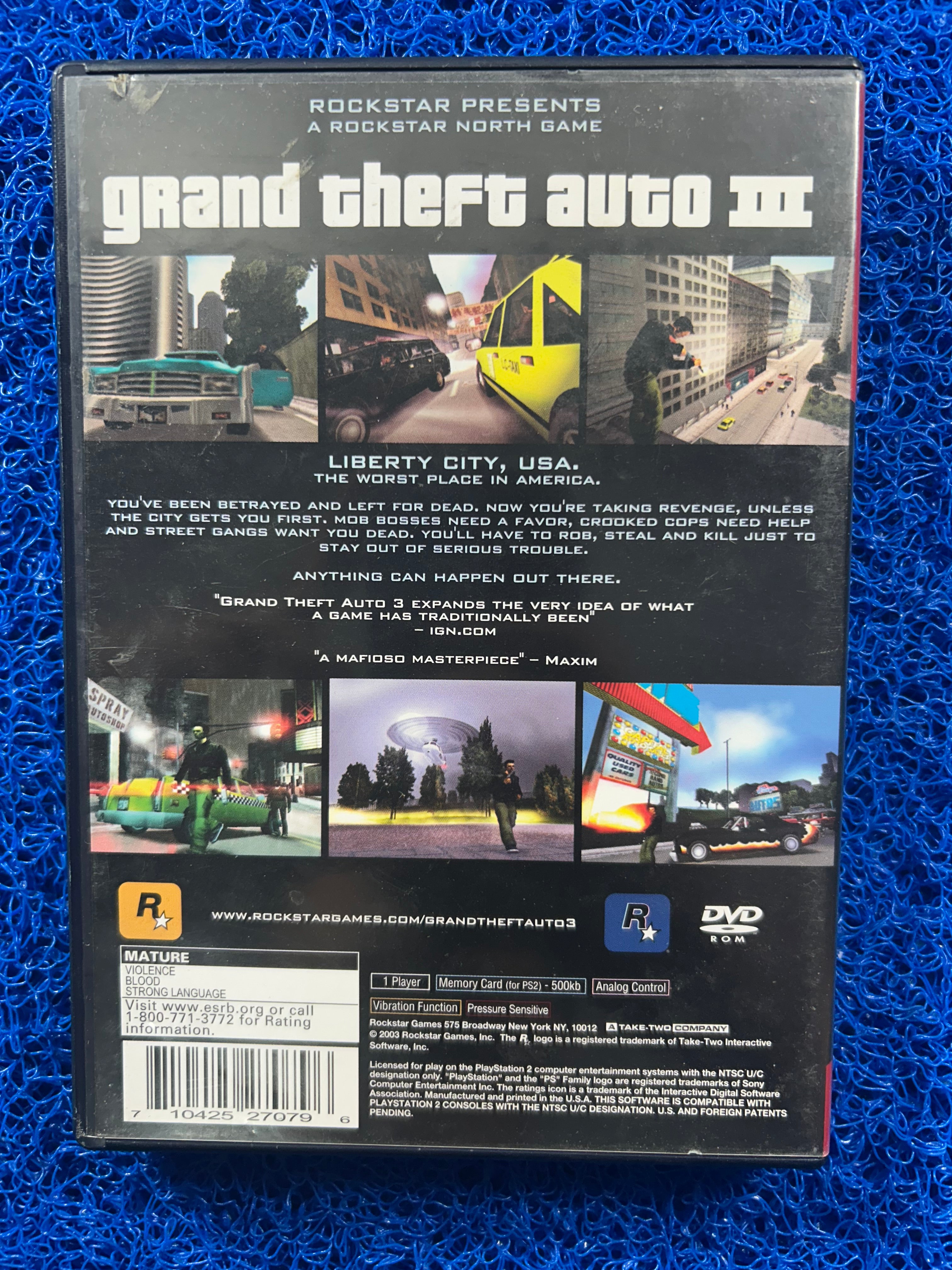 PS2 GTA III (A)
