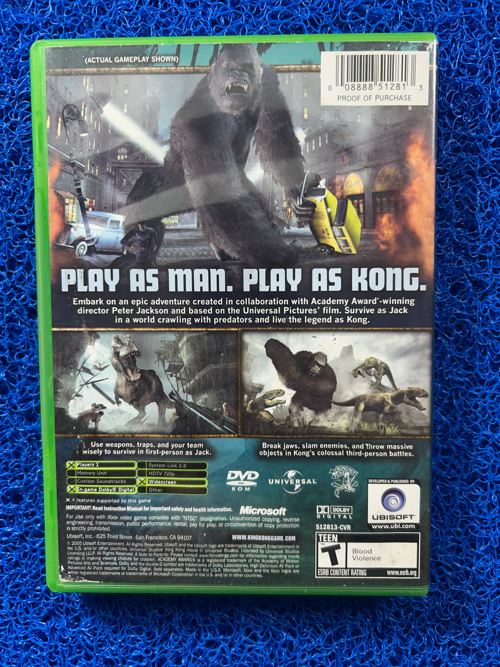 XBOX King Kong (A)