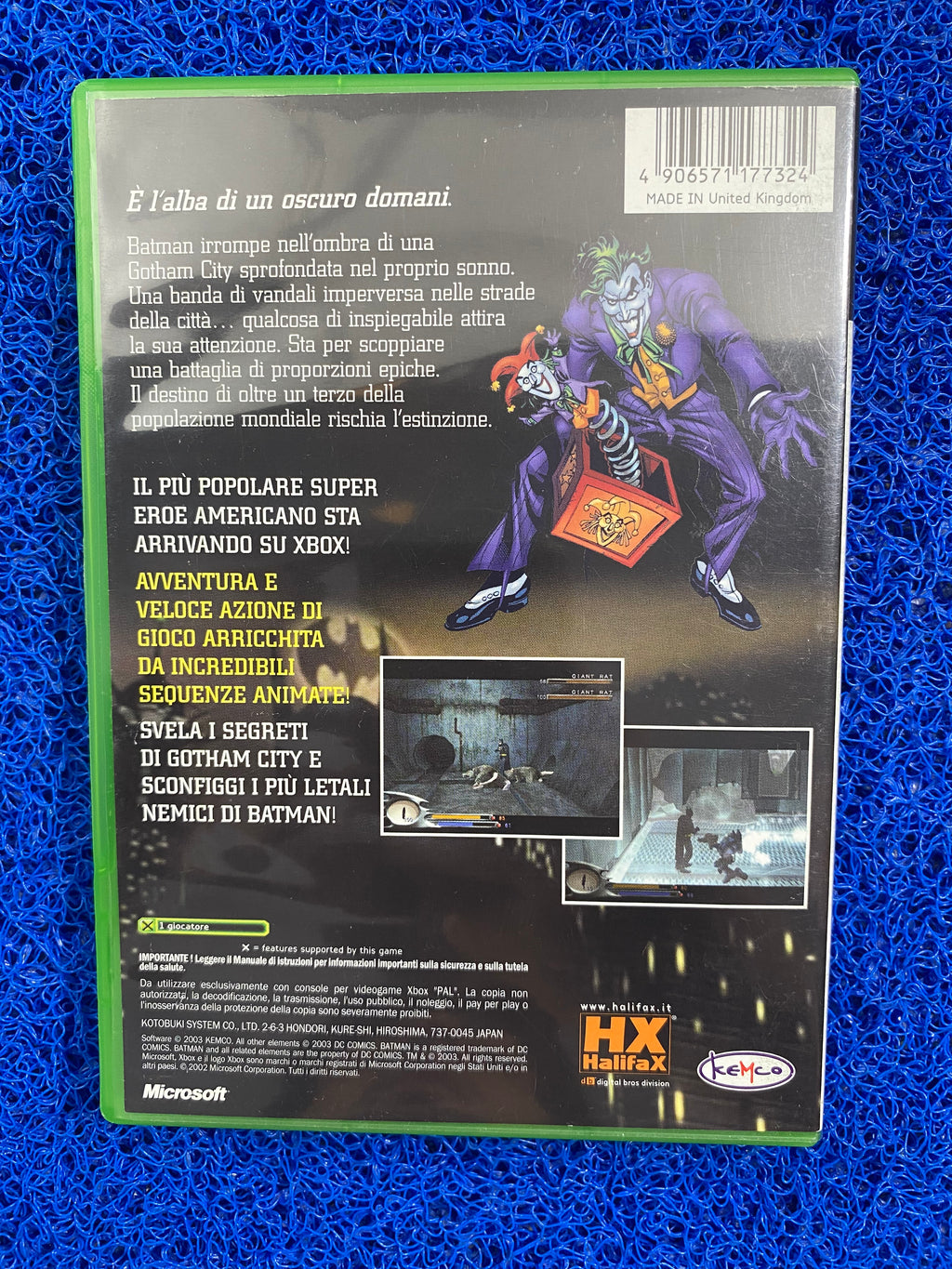 XBOX# Batman dark tomorrow (E)