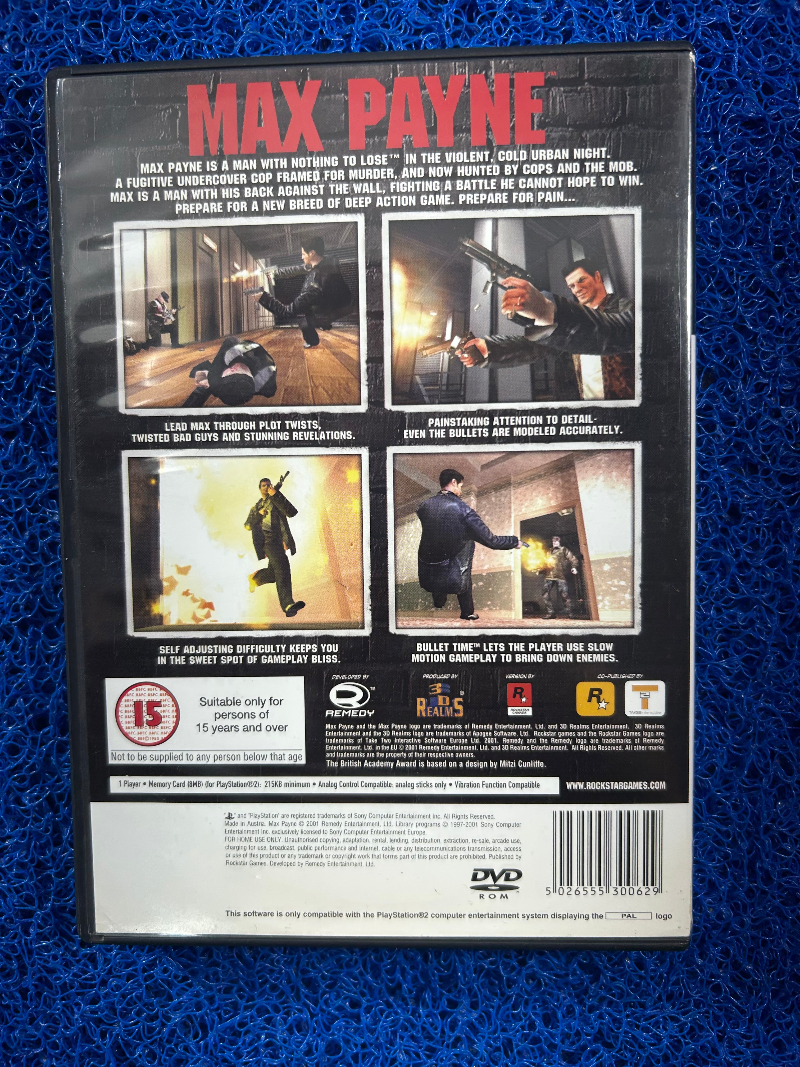 PS2# Max payne (E)