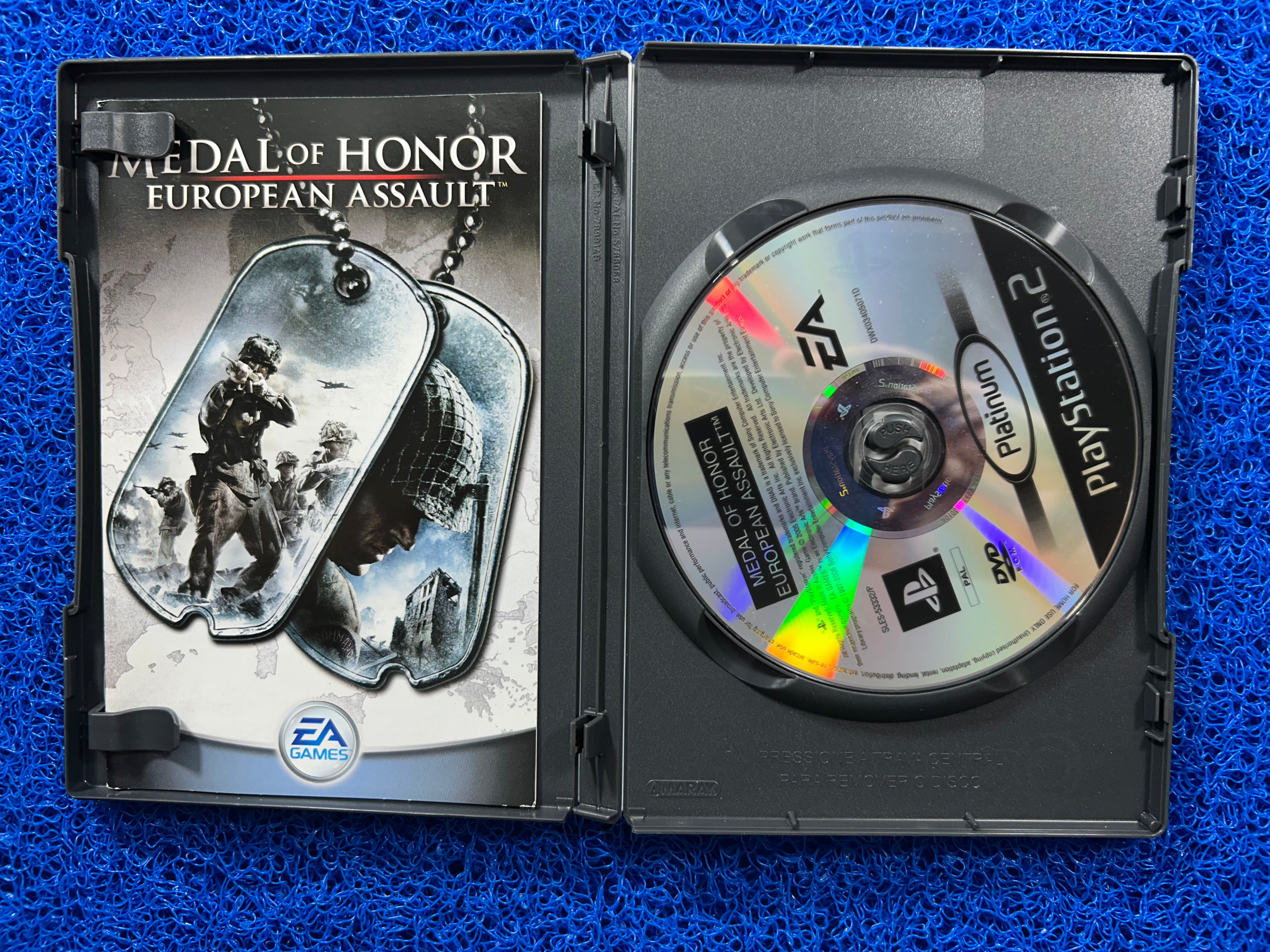 PS2 Medal of honor european assault (E)