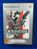 PS2 Metal gear solid 2 (E)