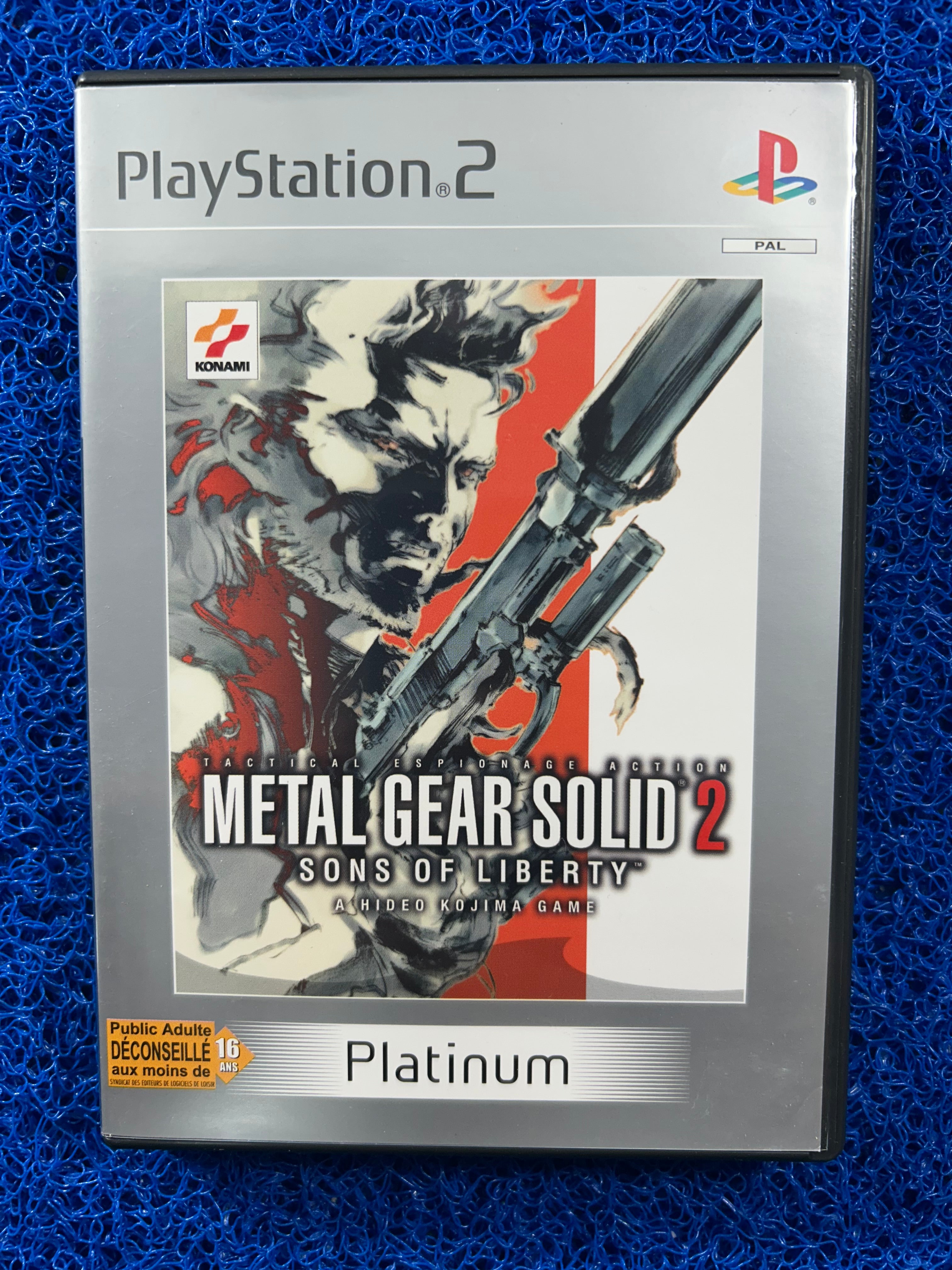 PS2 Metal gear solid 2 (E)