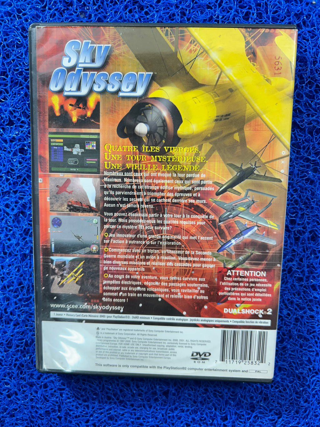 PS2 SKY odyssey (E)