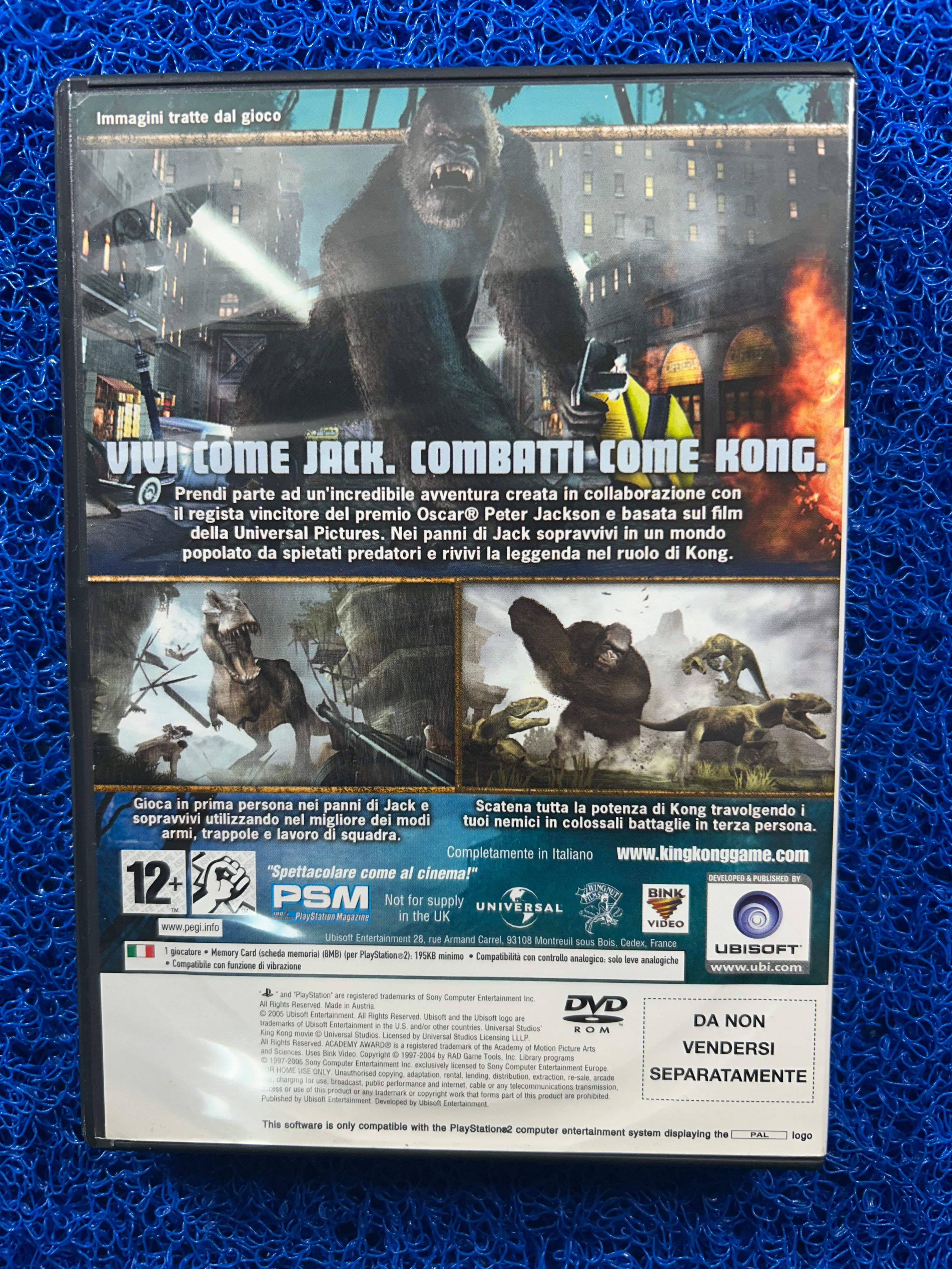 PS2 King Kong (E)