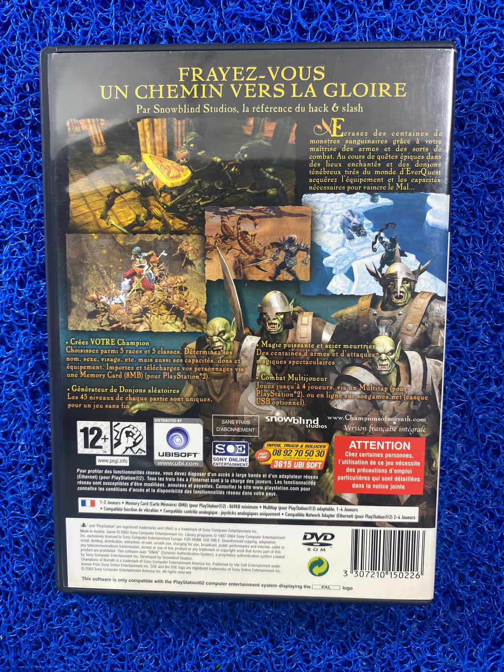 PS2# Champions norrath (E)