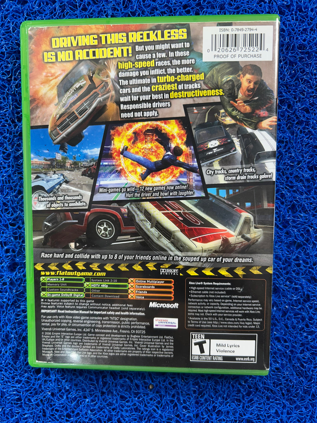 XBOX Flatout 2 (A)