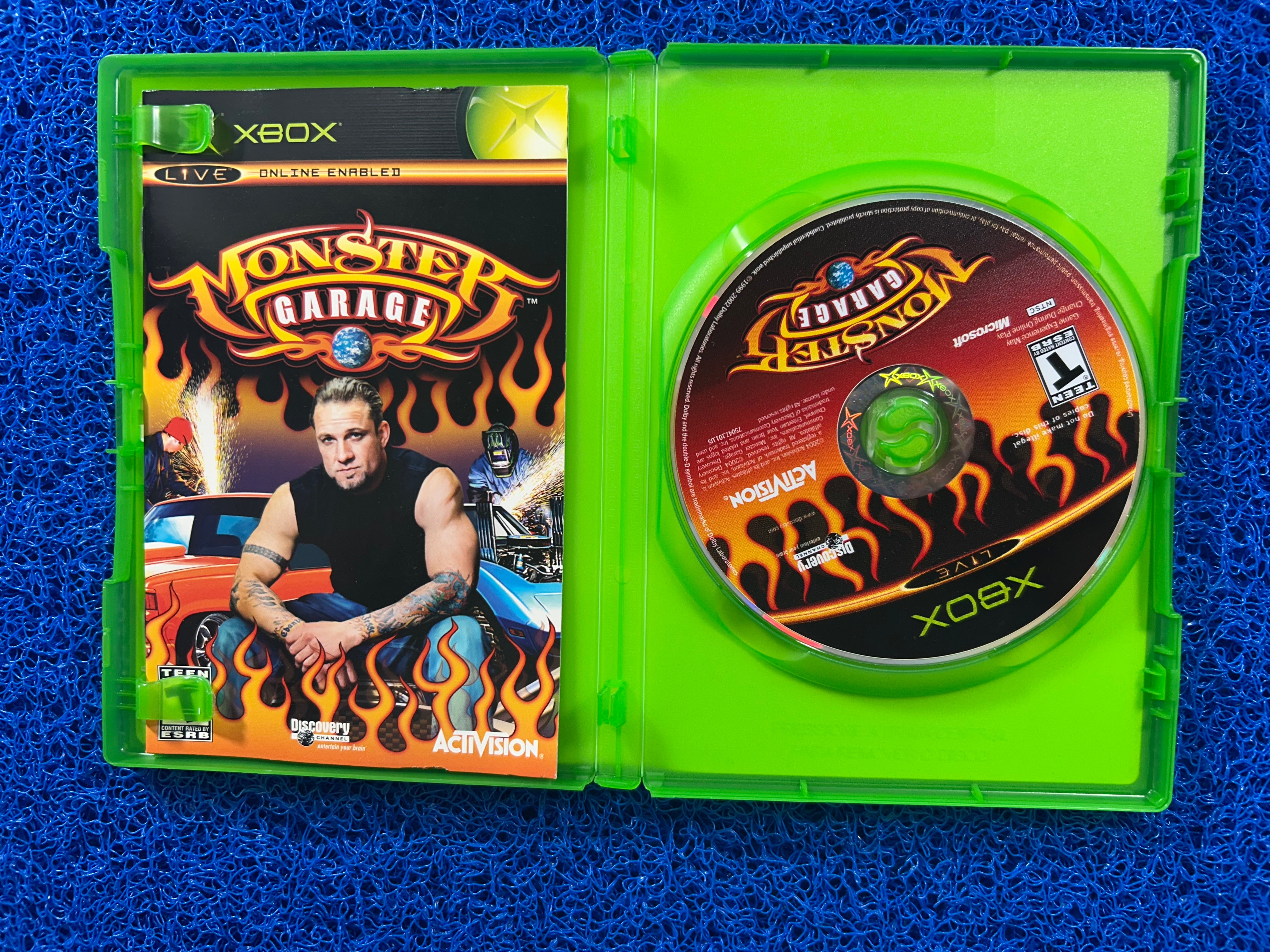 XBOX Monster garage (A)