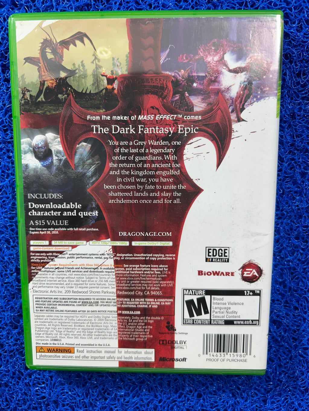X360 Dragon age (A)