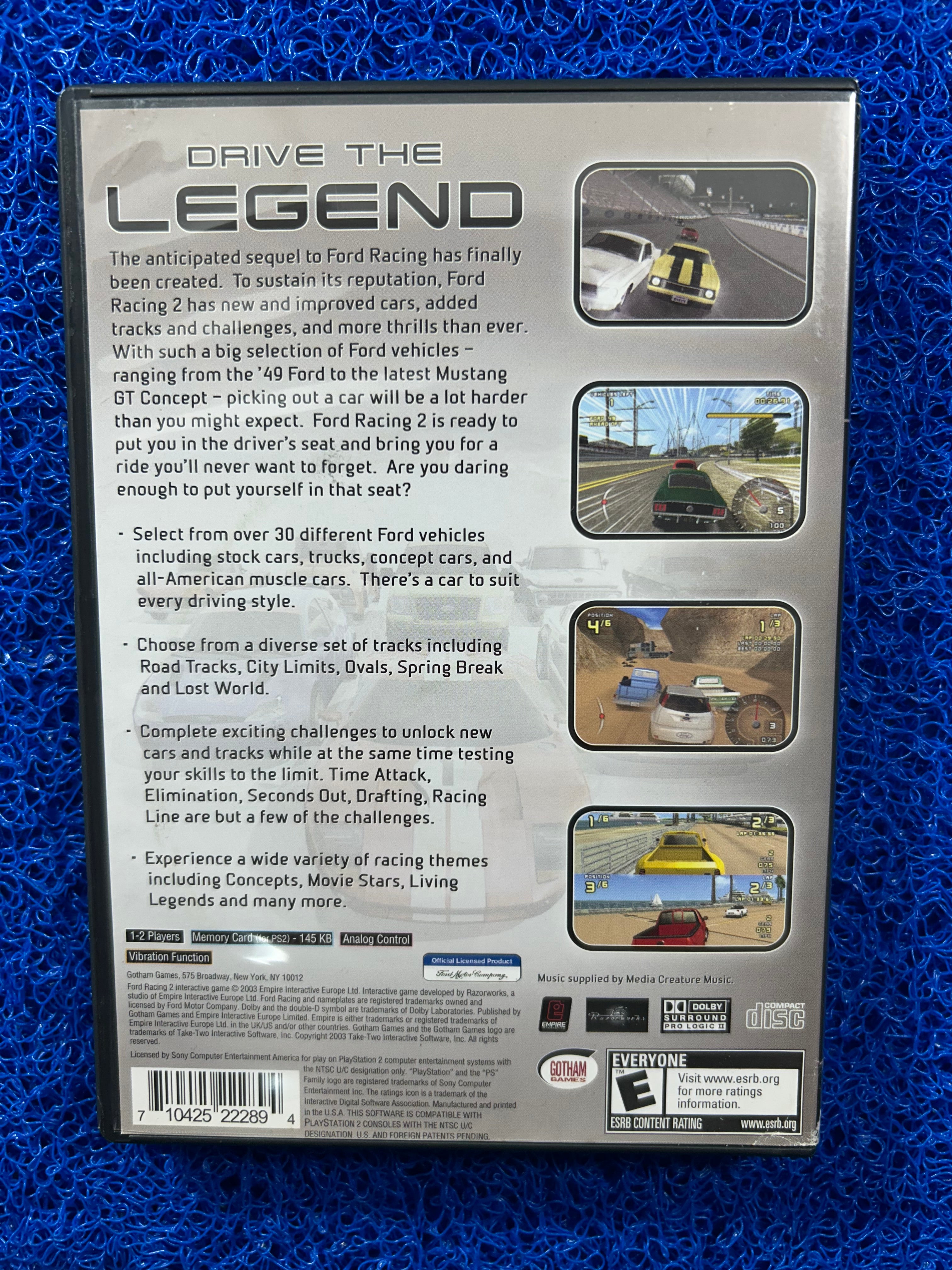 PS2 Ford racing 2 (A)