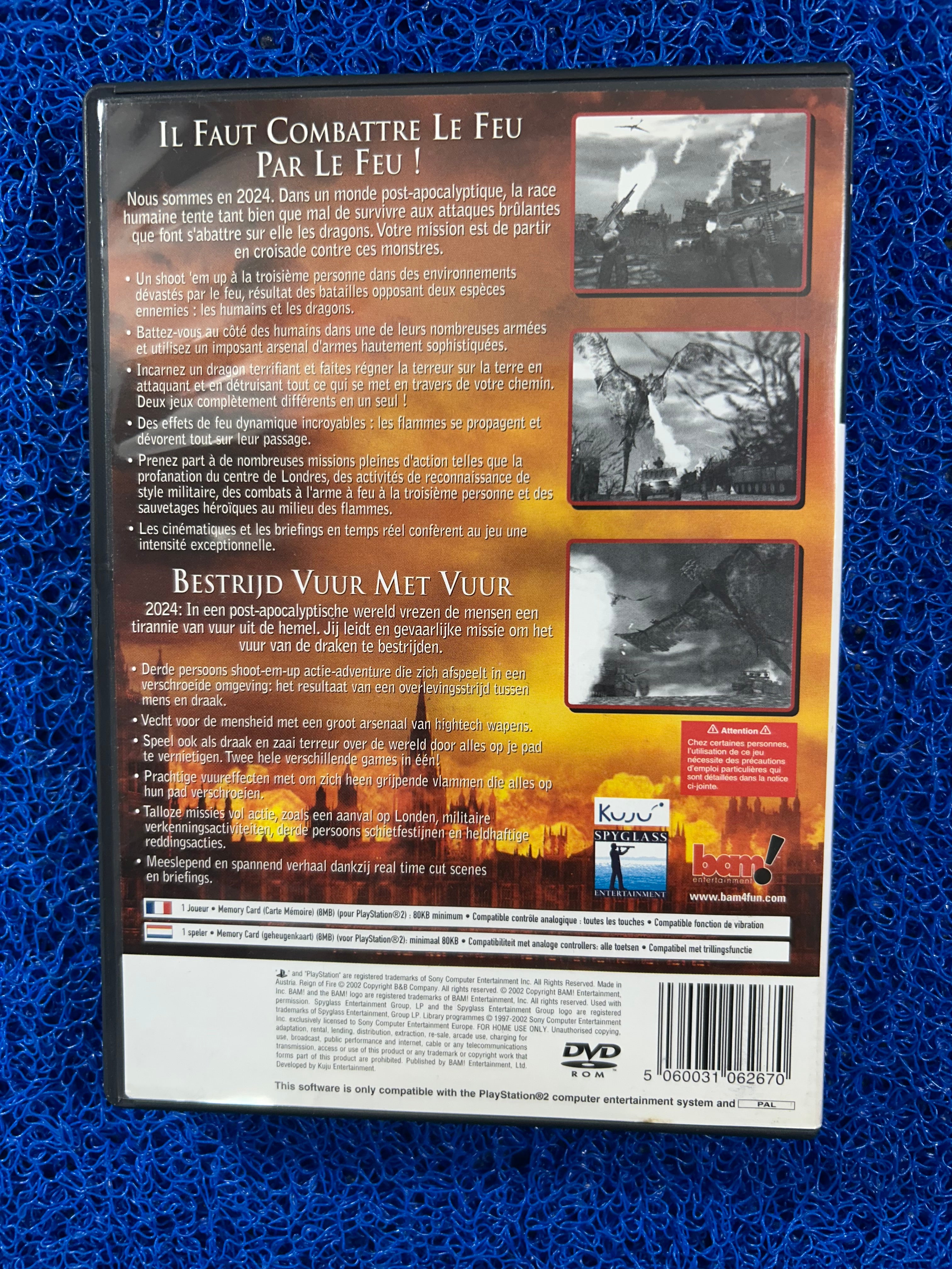 PS2# Reign of Fire (E)