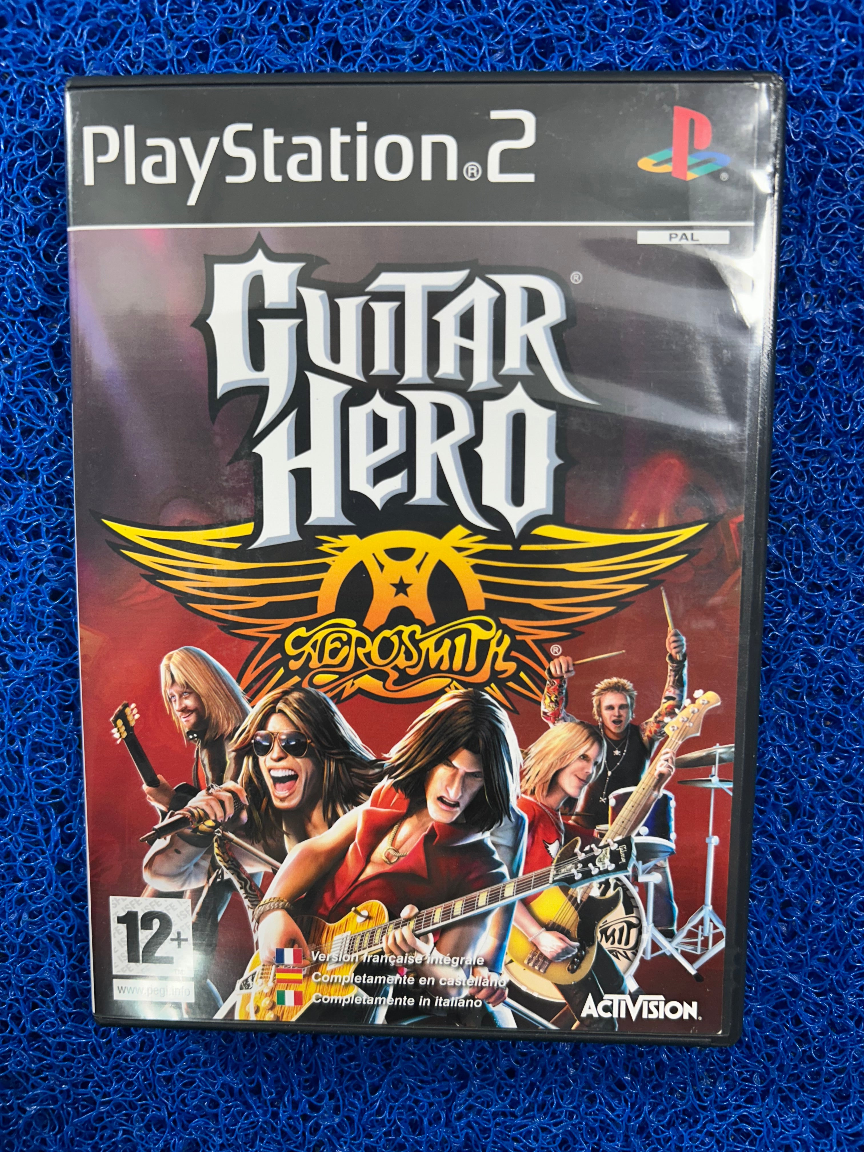 PS2# Guitar hero aerosmith (E)