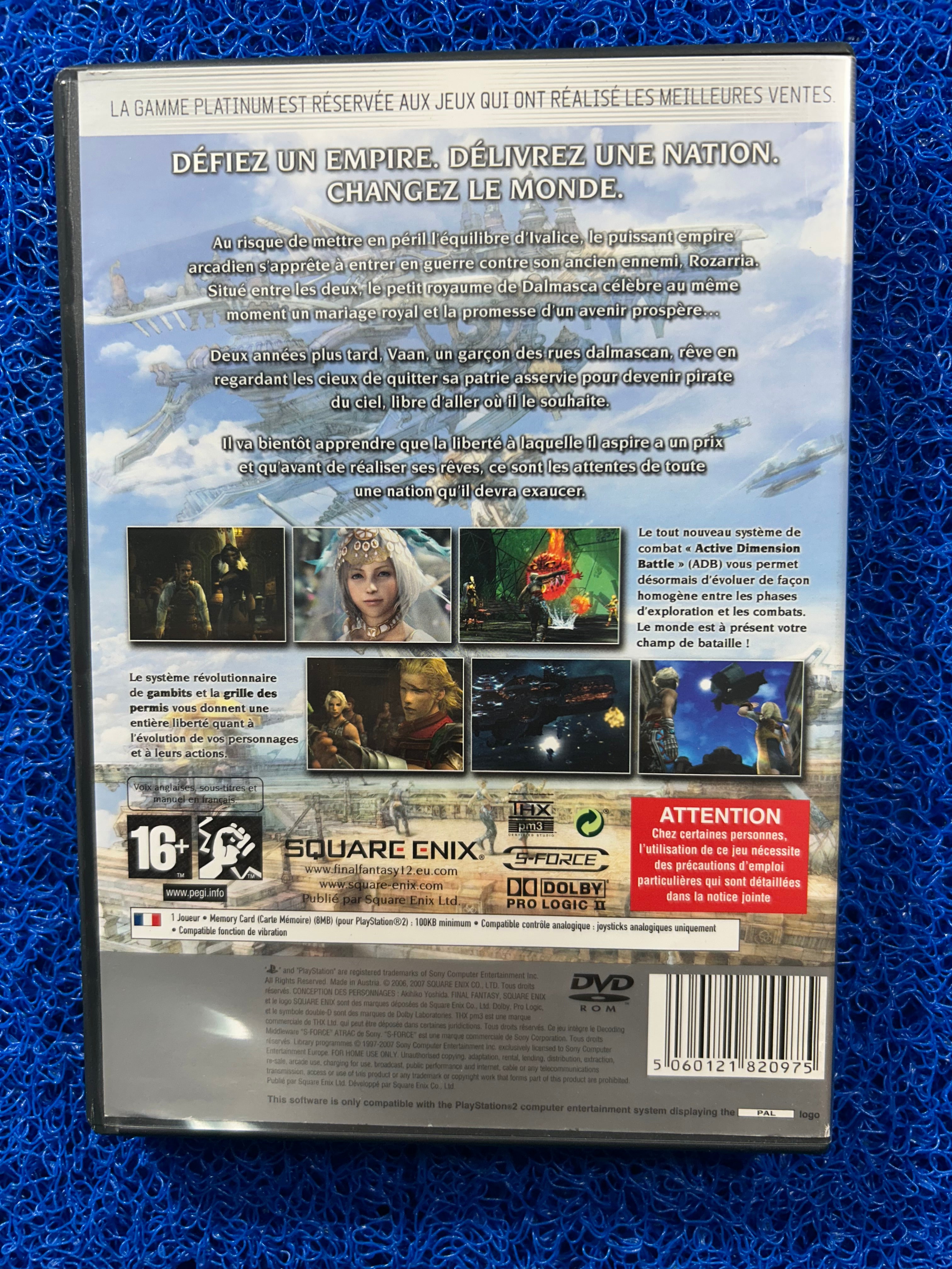 PS2 Final fantasy XII (E)