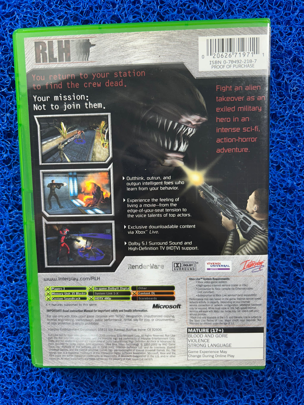 XBOX RHL (A)
