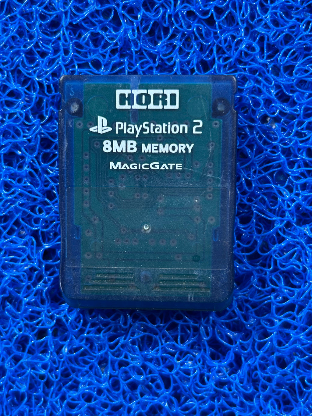 ACESSÓRIOS Memory card de ps2 azul translúcido
