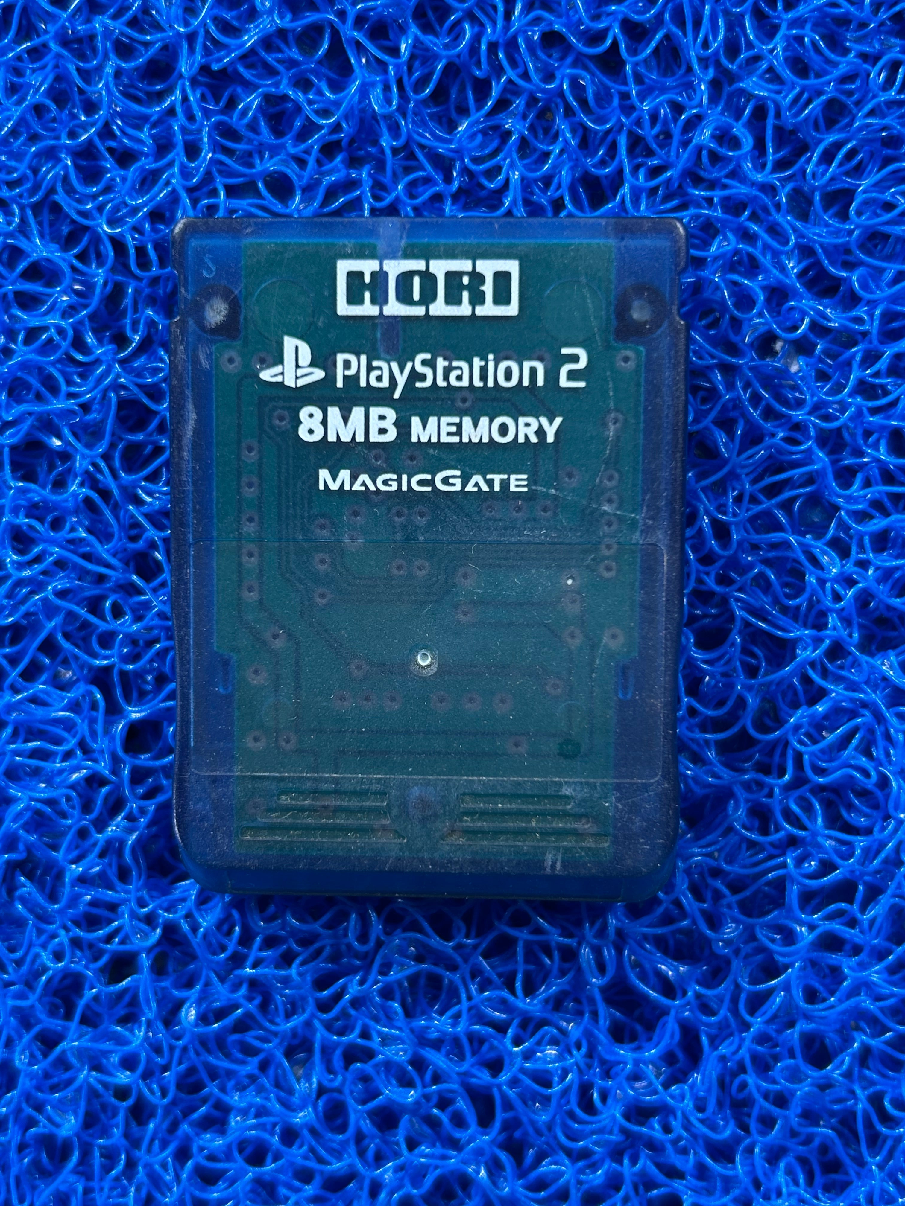 ACESSÓRIOS Memory card de ps2 azul translúcido
