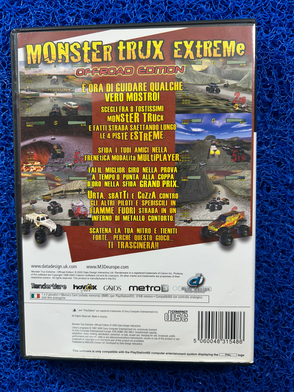 PS2 Monster trux extreme (E)