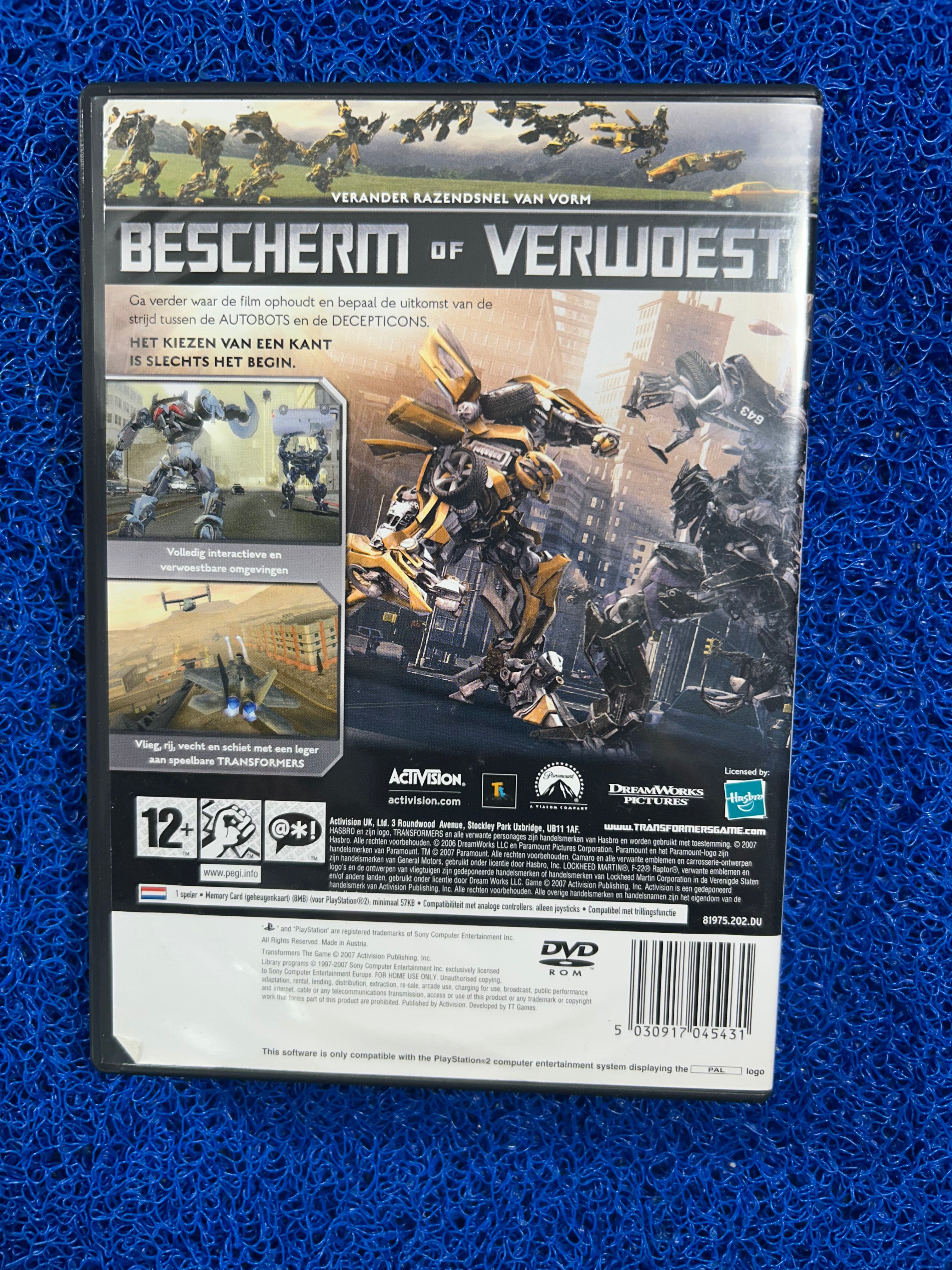 PS2# Transformers (E)